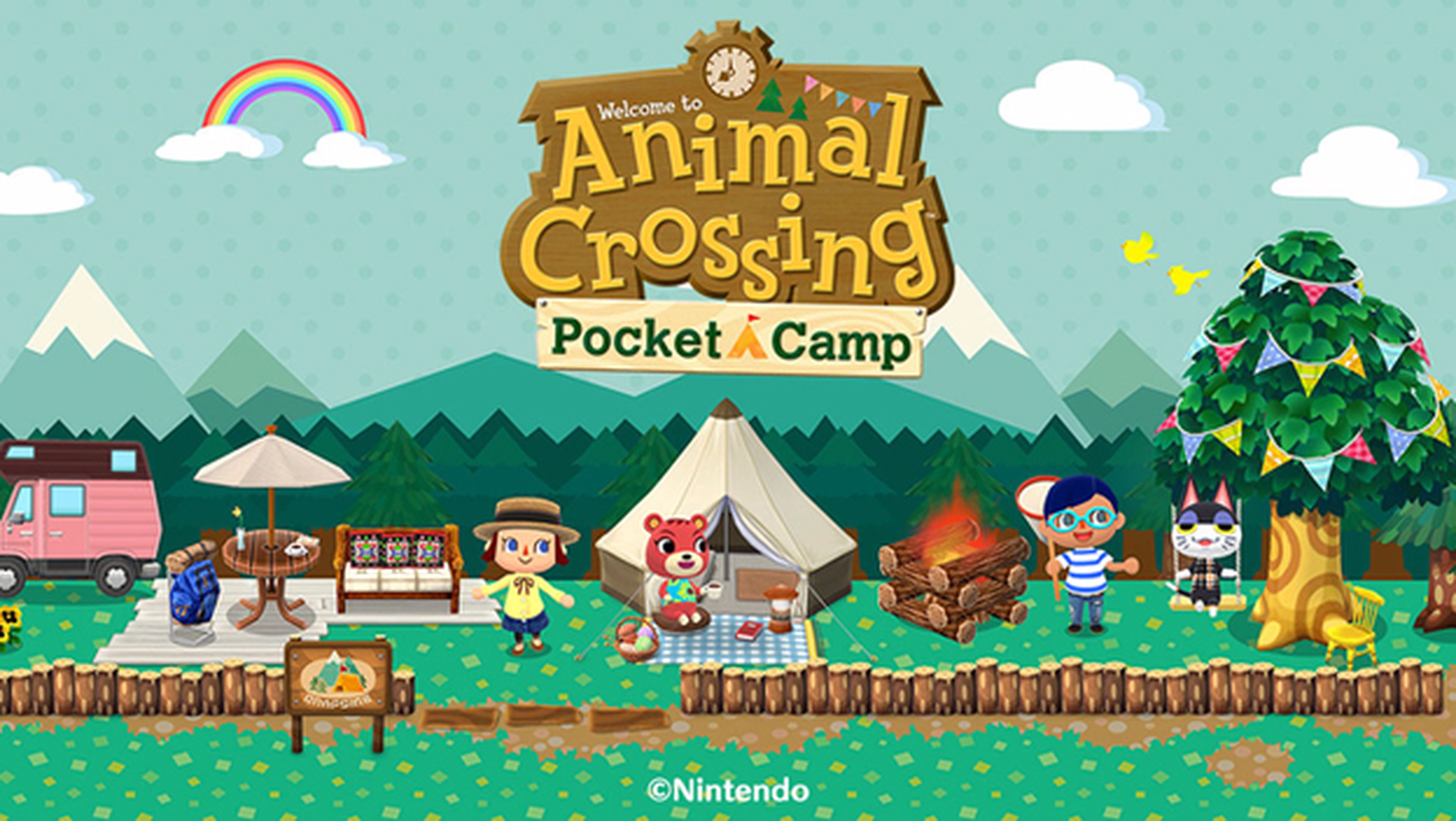 La fecha en la que podrás descargar Animal Crossing Pocket Camp
