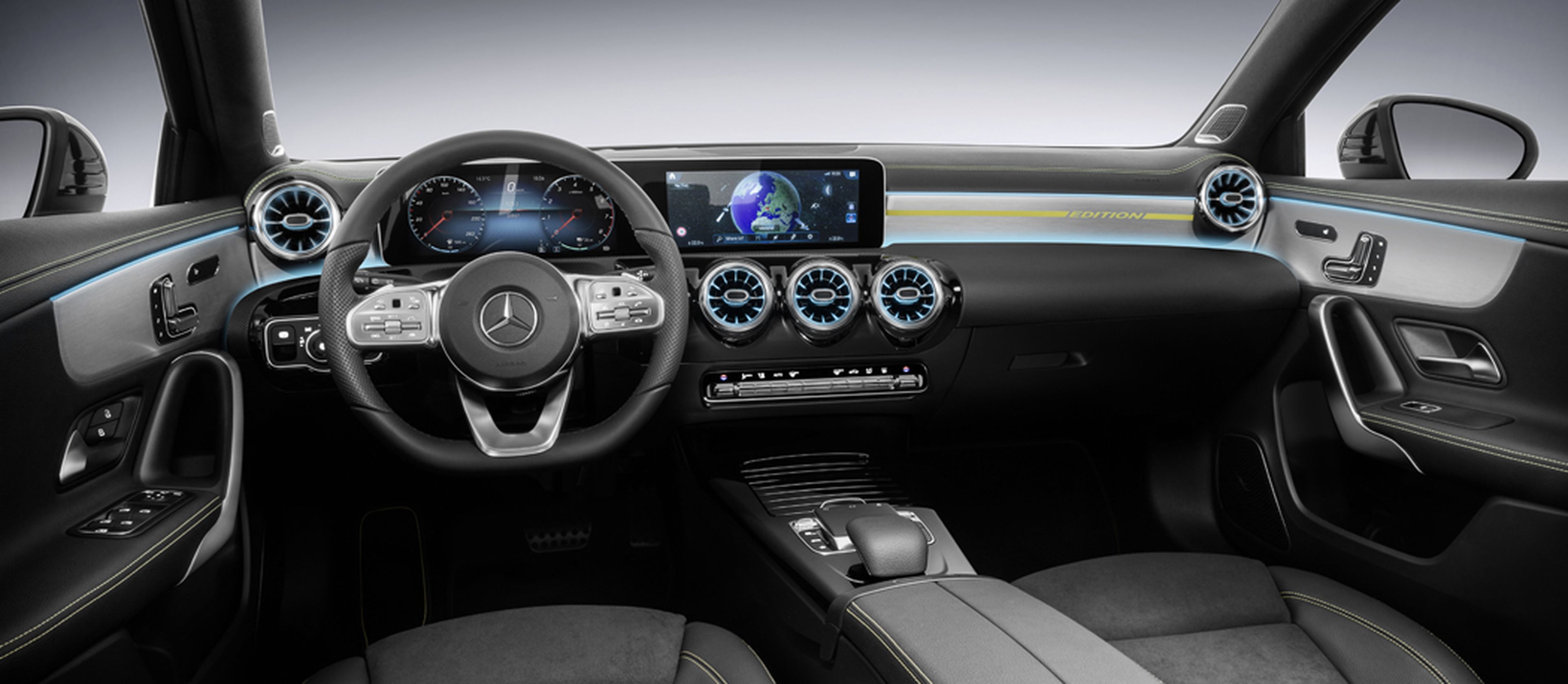 Así es el interior del Mercedes Clase A (2018)