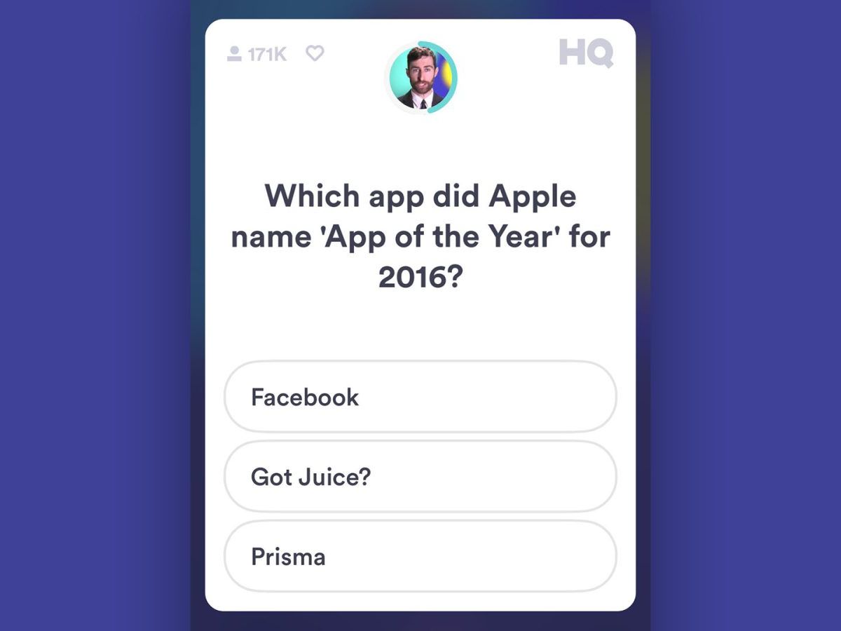 HQ Trivia, el juego de preguntas con el que puedes ganar dinero con tu  móvil