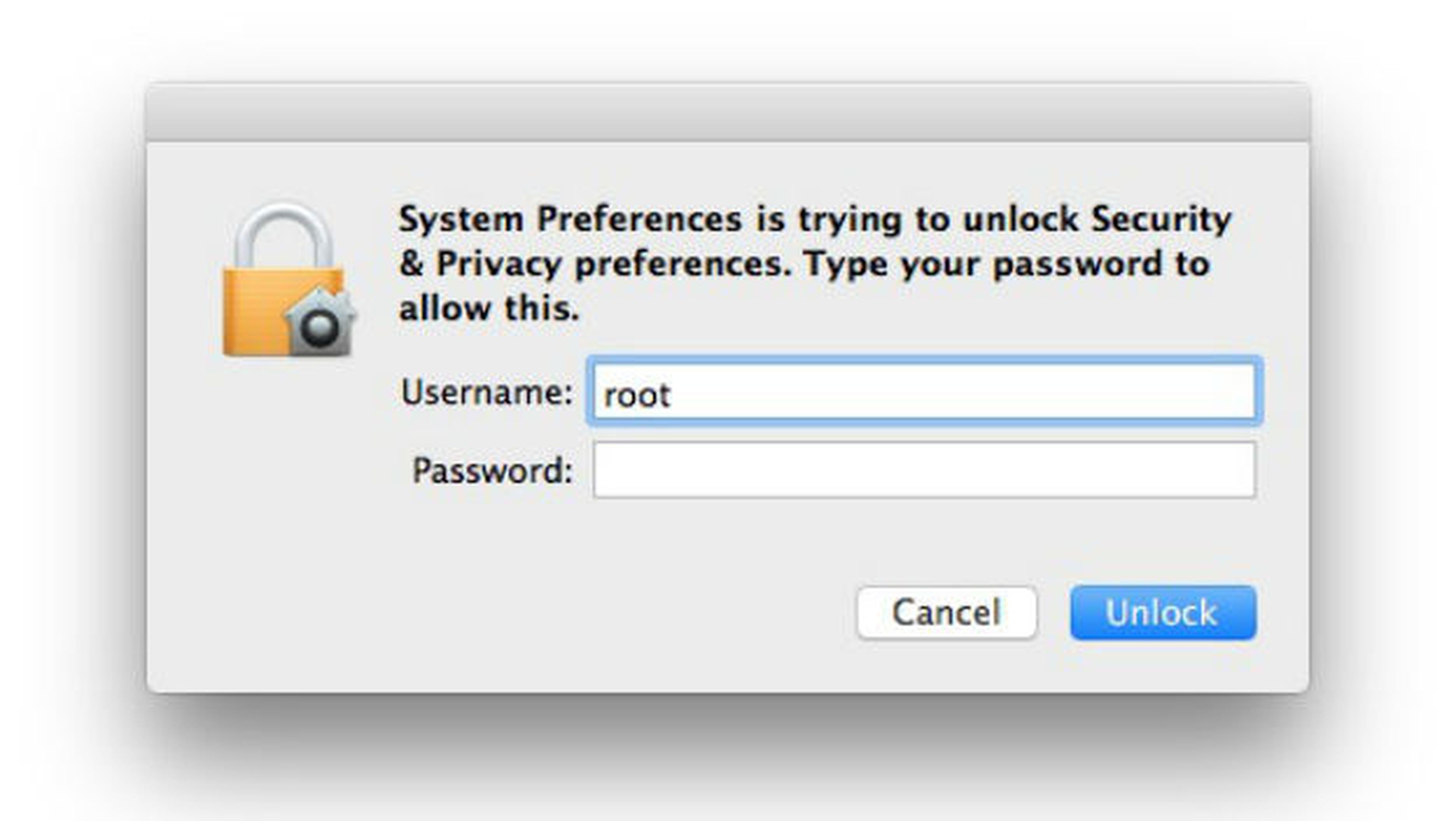 Switcher root admin password.