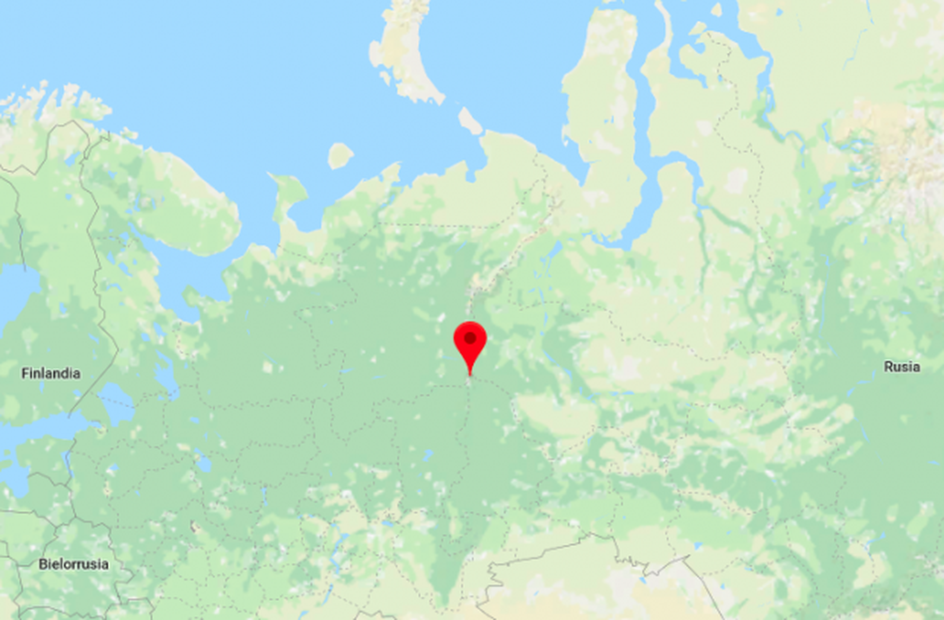 Ubicación Paso Diatlov | Google Maps