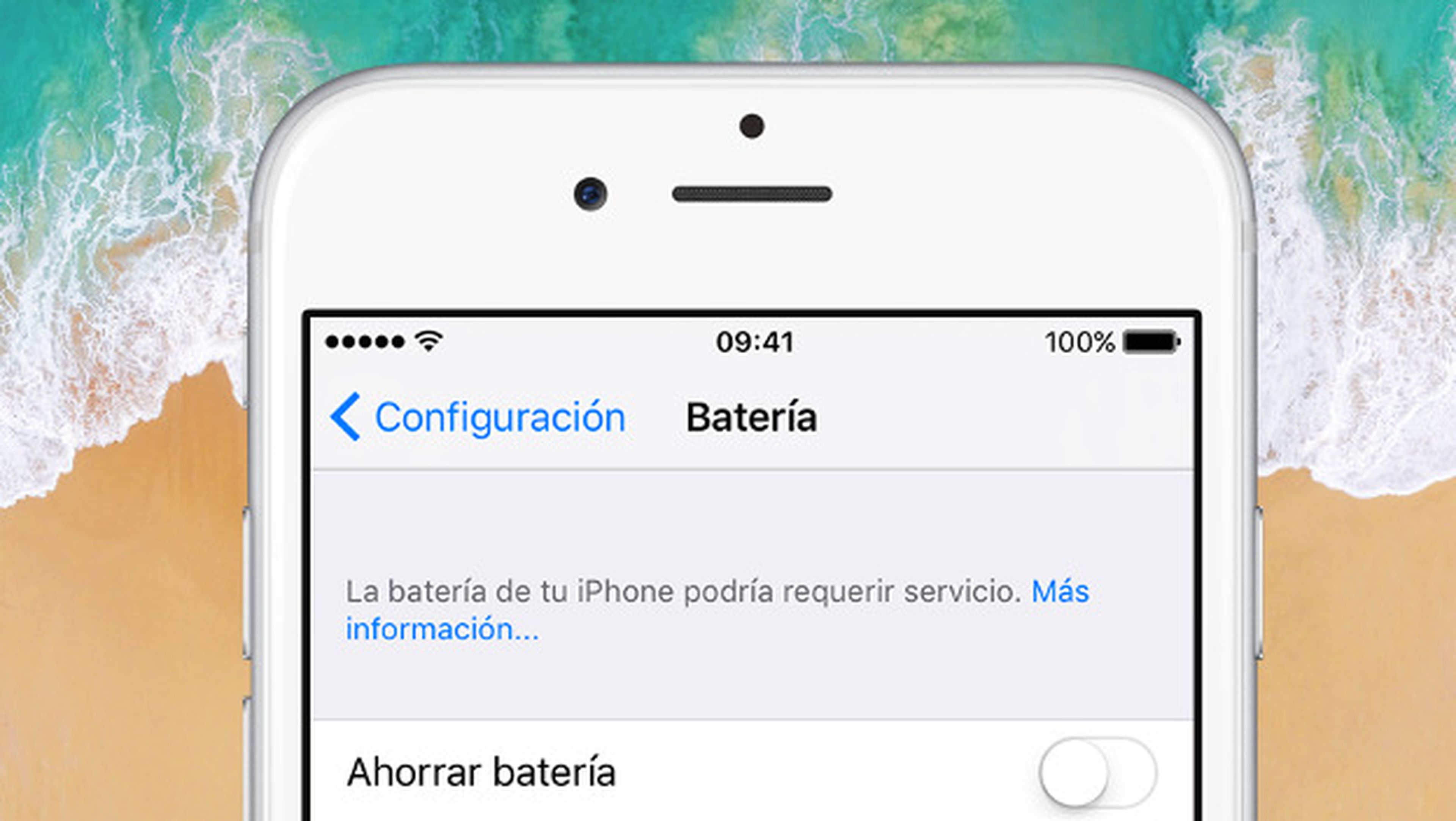 Cómo saber si necesitas cambiar la batería del iPhone.