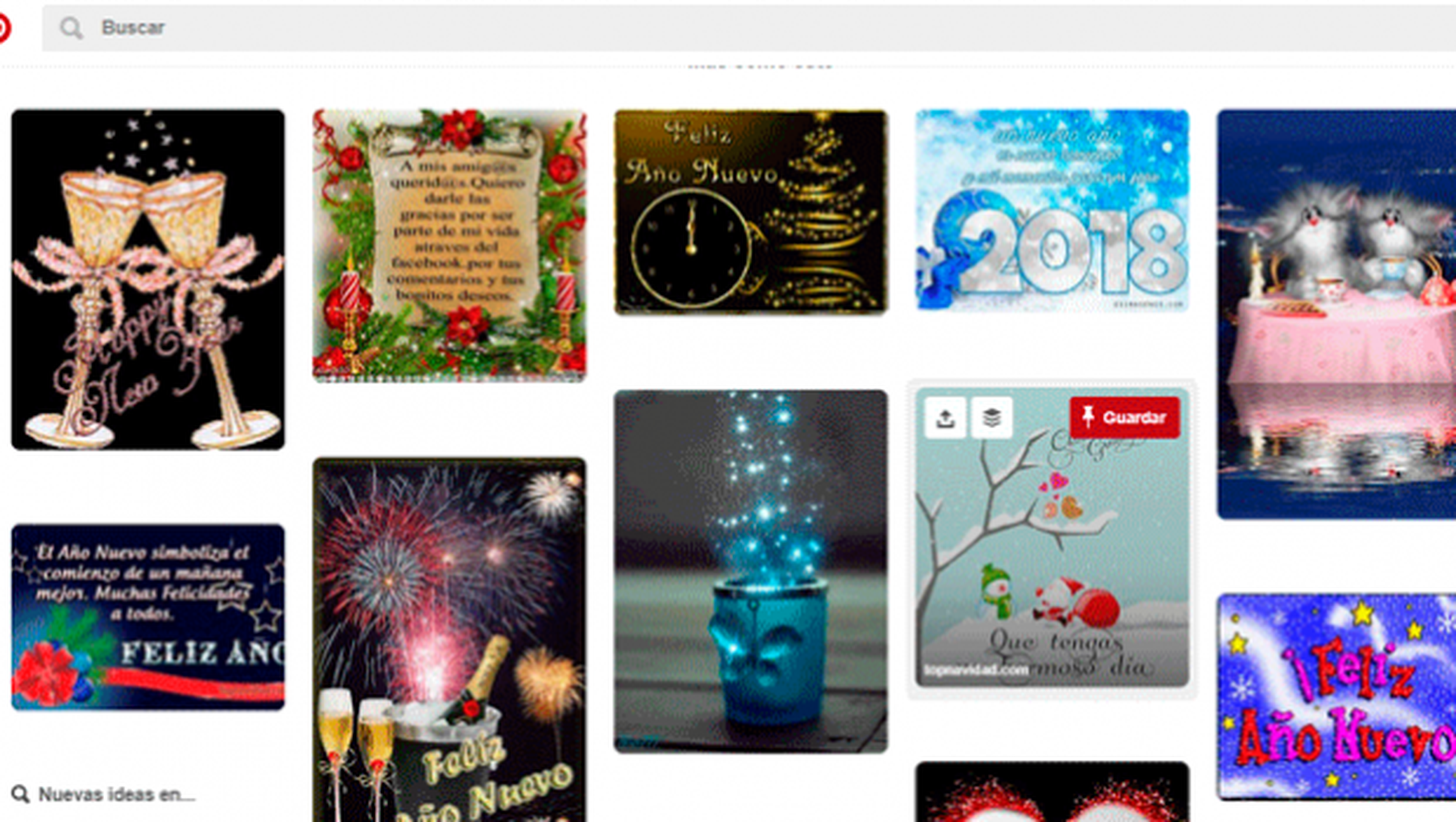 Felicitaciones Navidad plantillas Pinterest