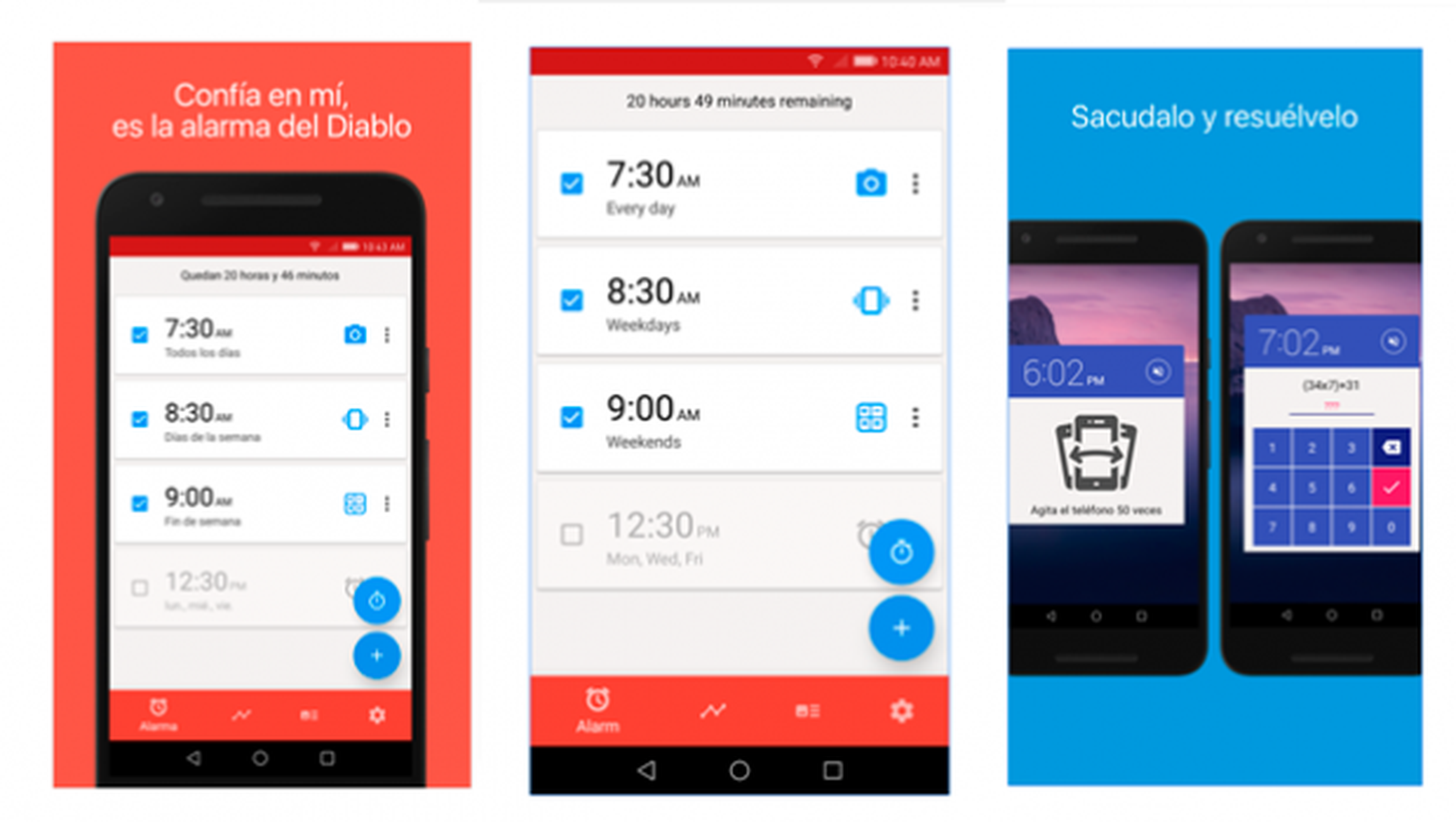 alarmy apps despertador android ios