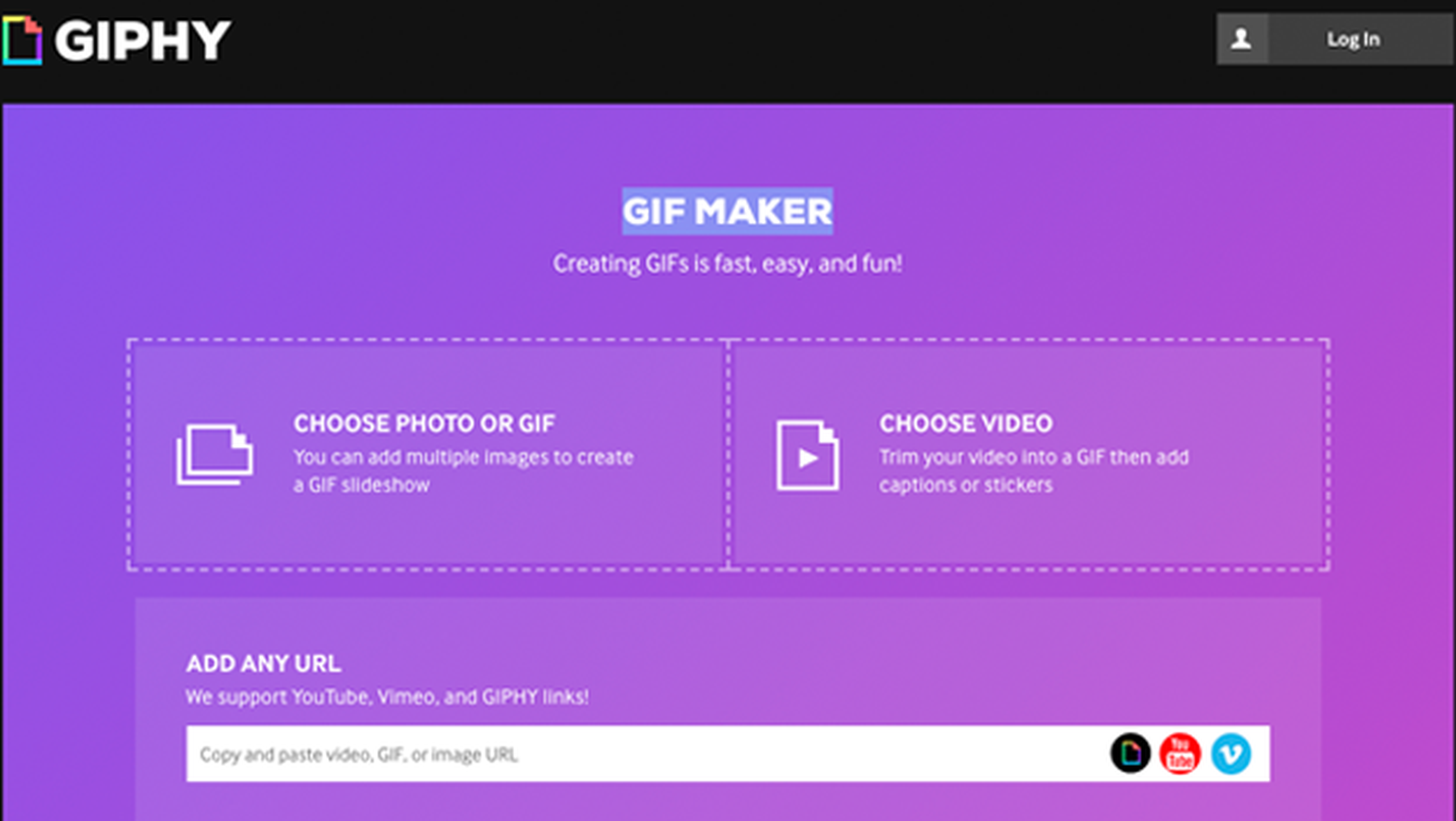 Como convertir un video de YouTube en un GIF
