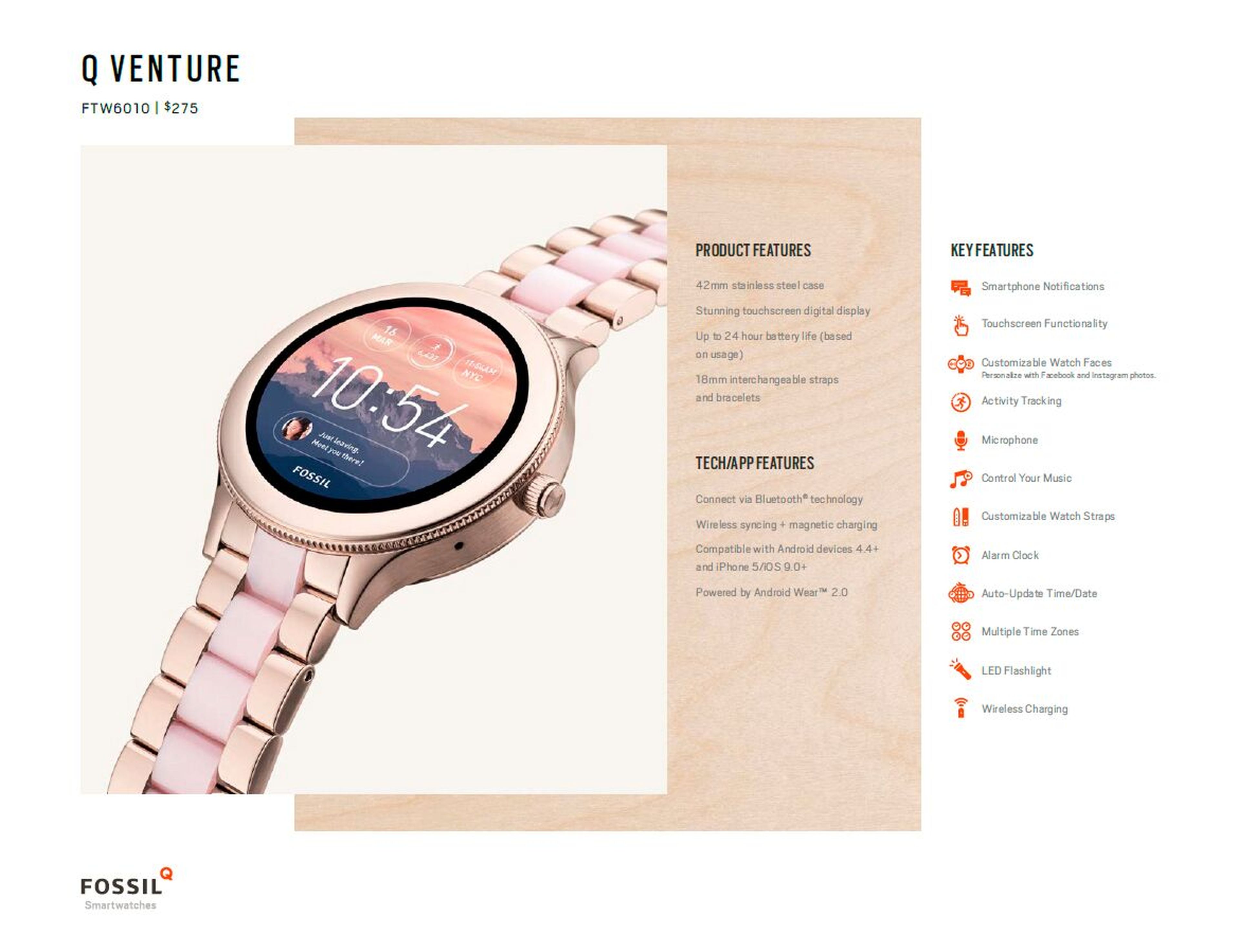 Fossil y sus 4 nuevos relojes Q: Annete, Machine, Explorist y Venture