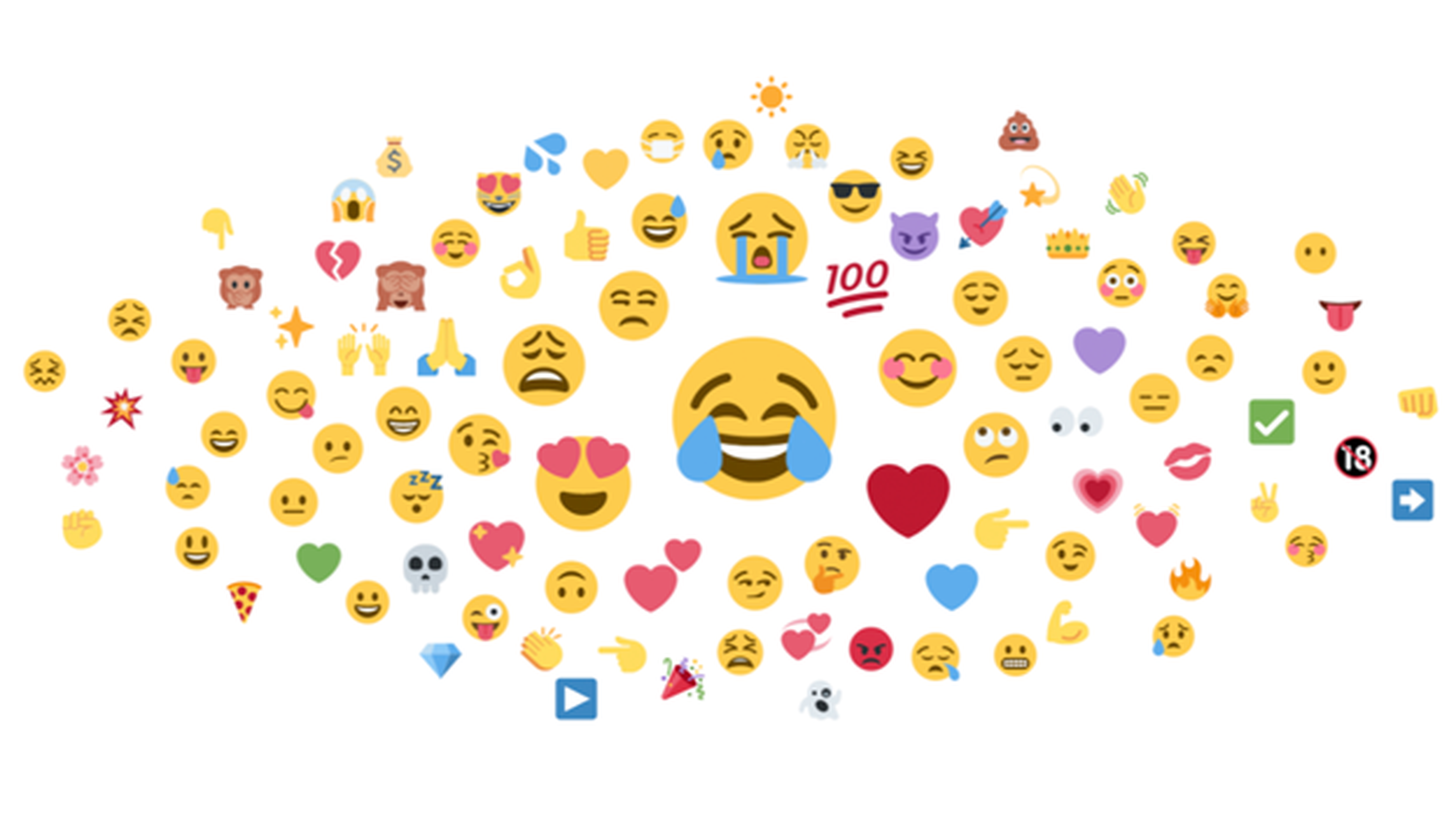 Estos son los emojis más usados en España