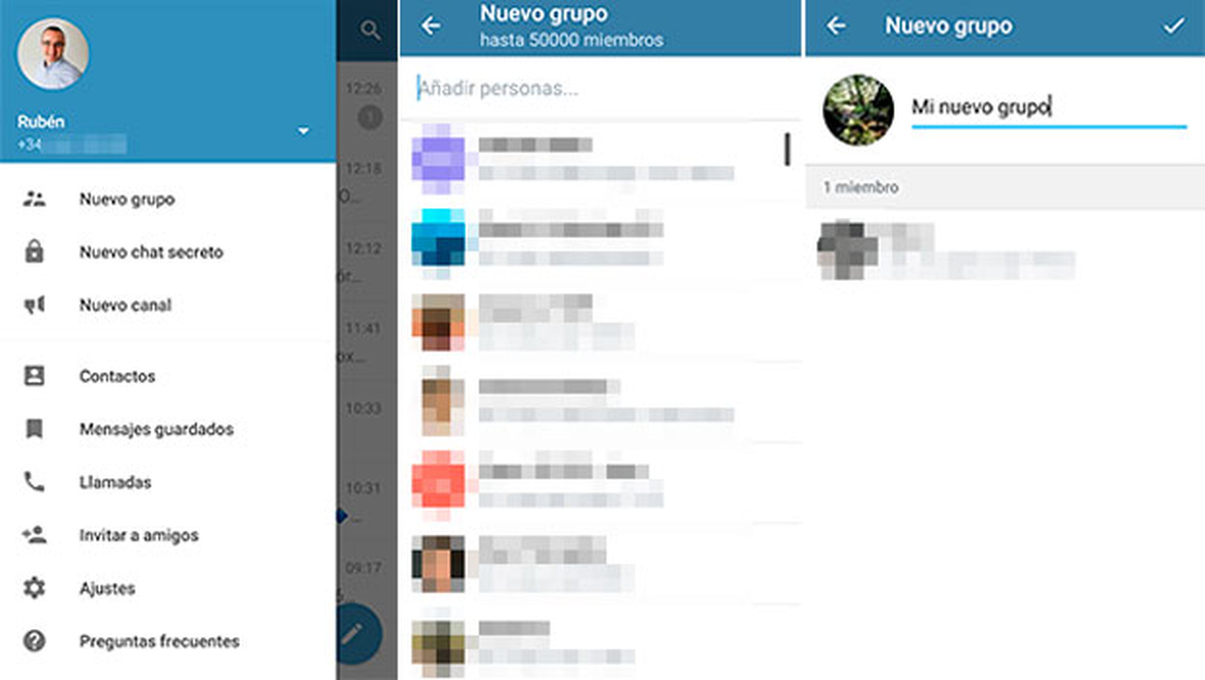 Cómo buscar grupos y canales en Telegram