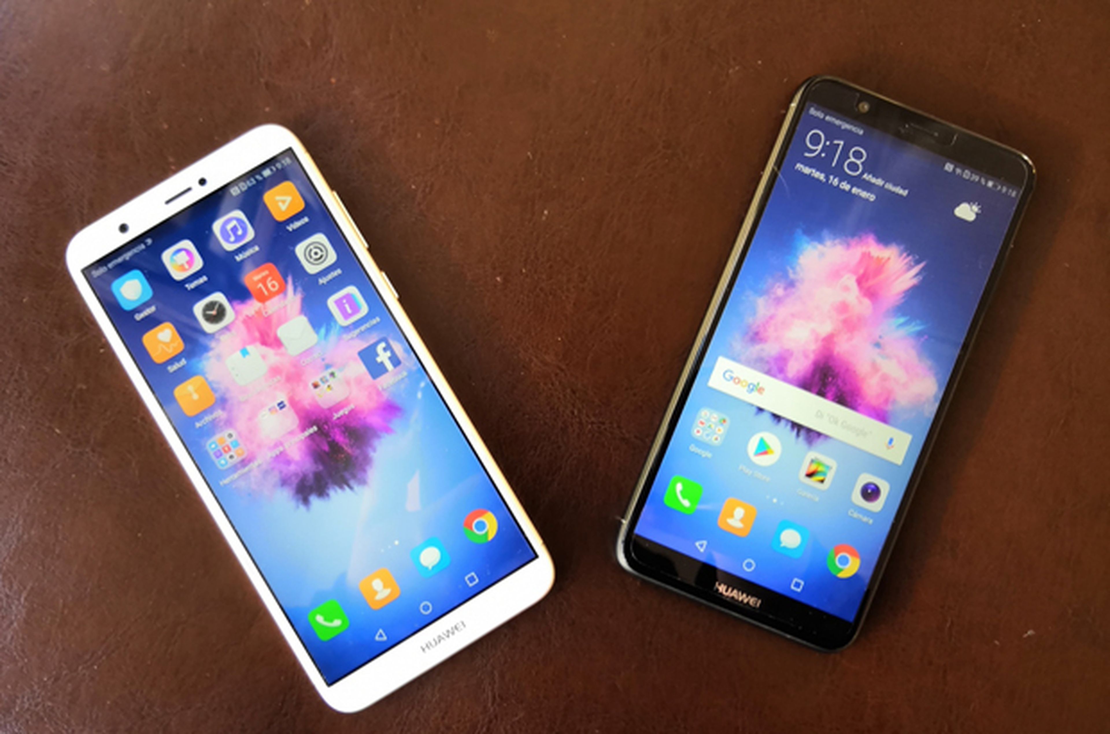 Los dos colores en los que llega el nuevo Huawei Smart: blanco y negro
