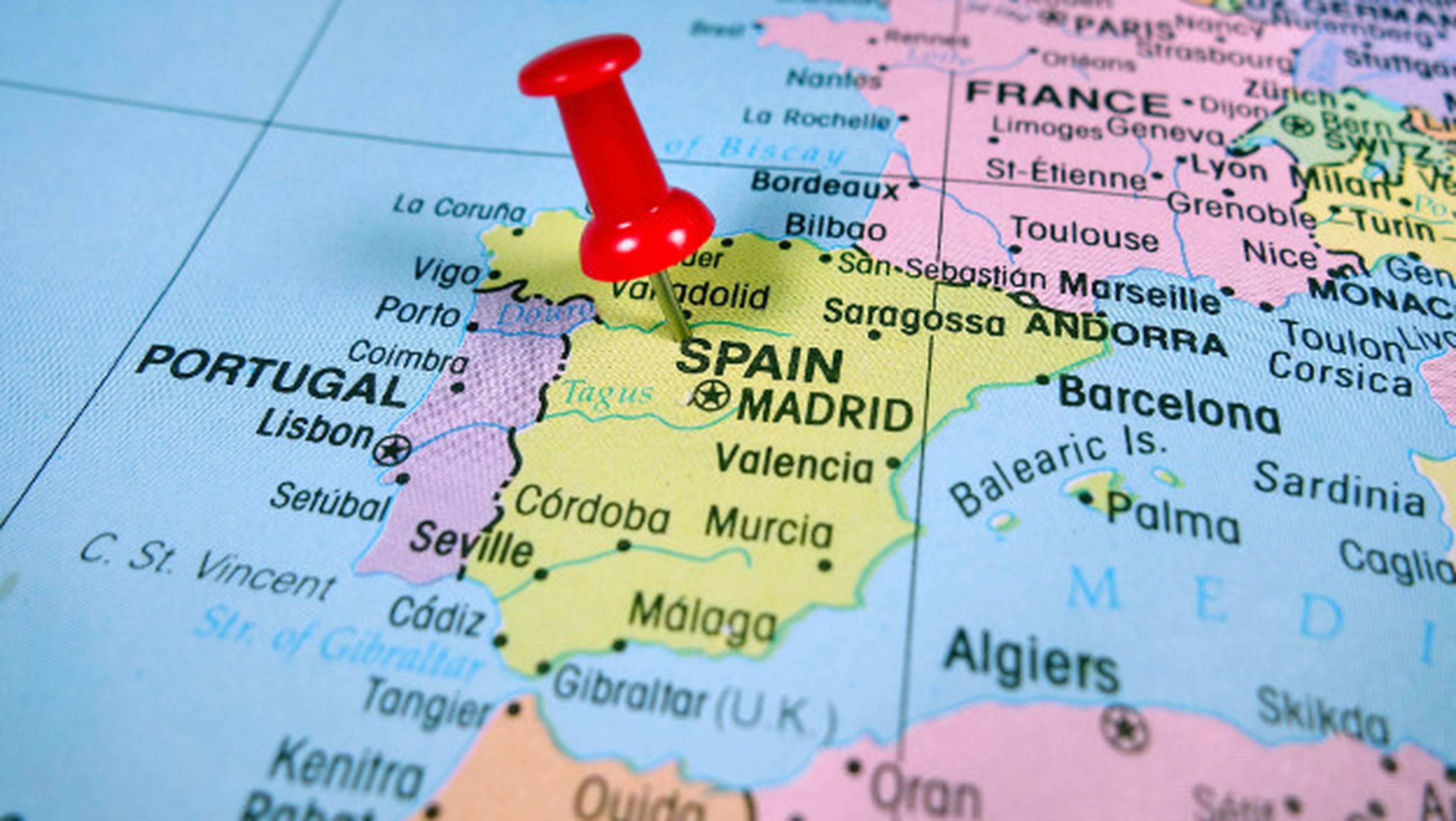 Mapas mudos de España gratis para descargar.