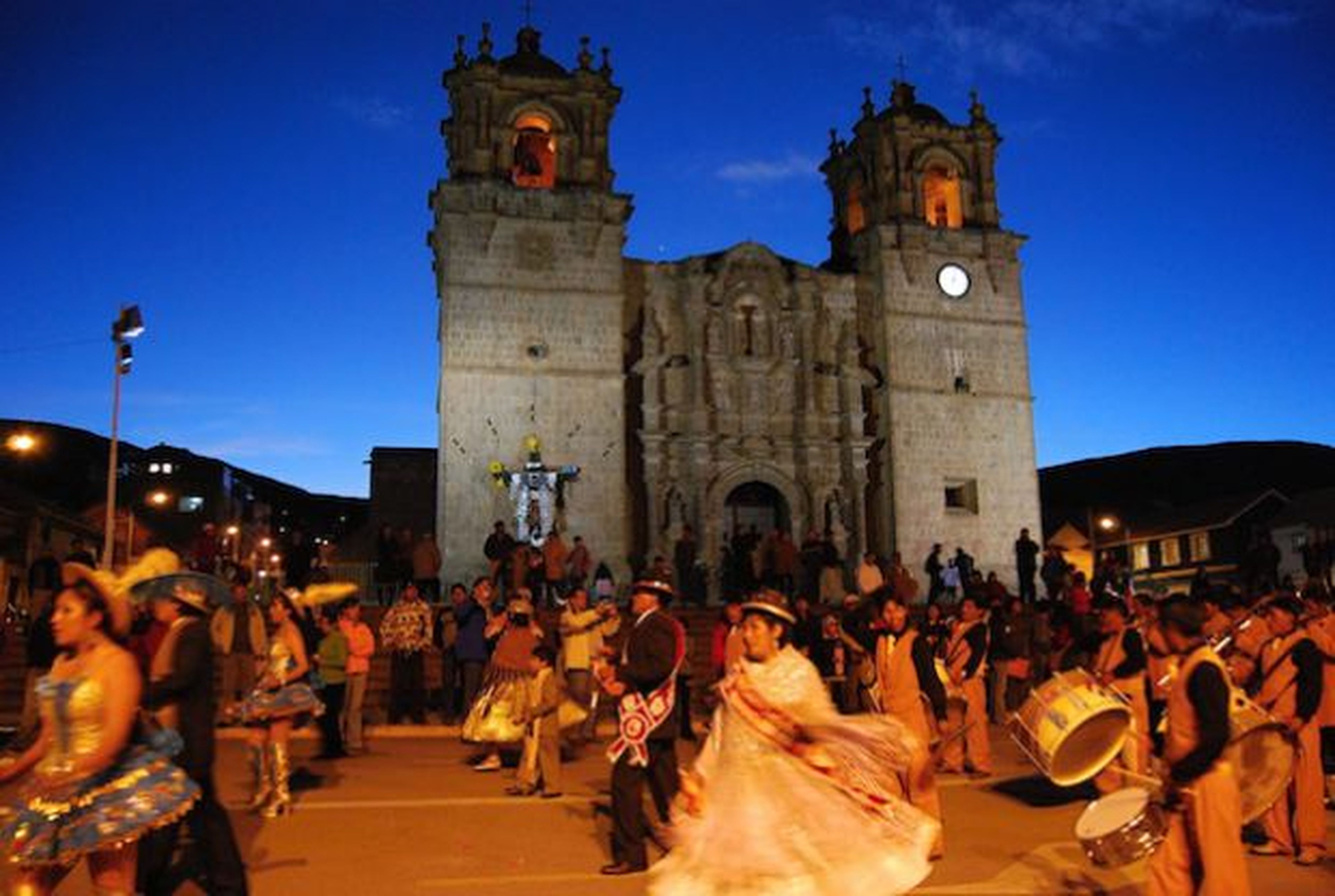 Fiesta candelaria en Perú