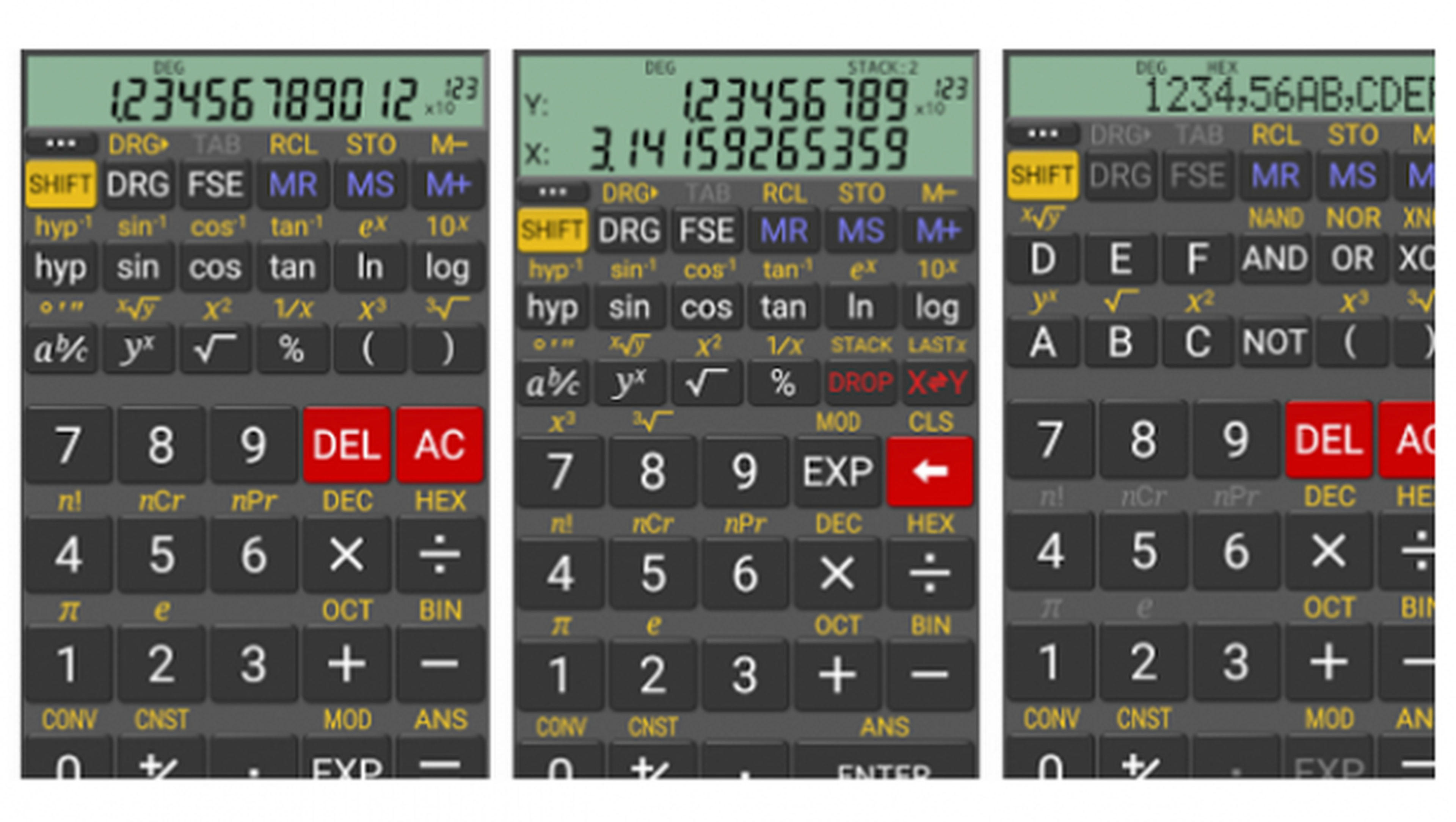 RealCalc Plus app calculadora científica Android