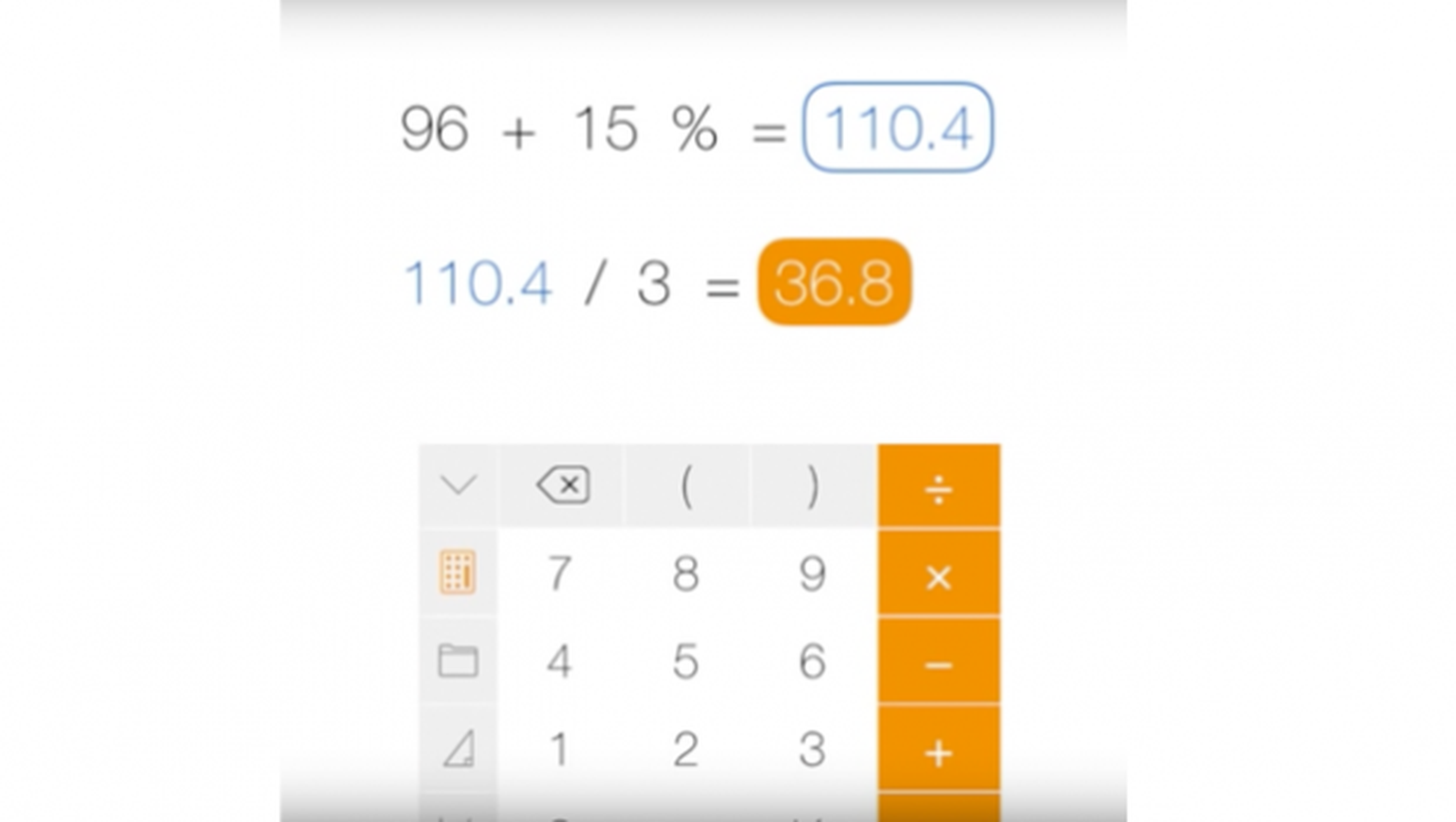 Calculadora científica iOS de pago Tydling