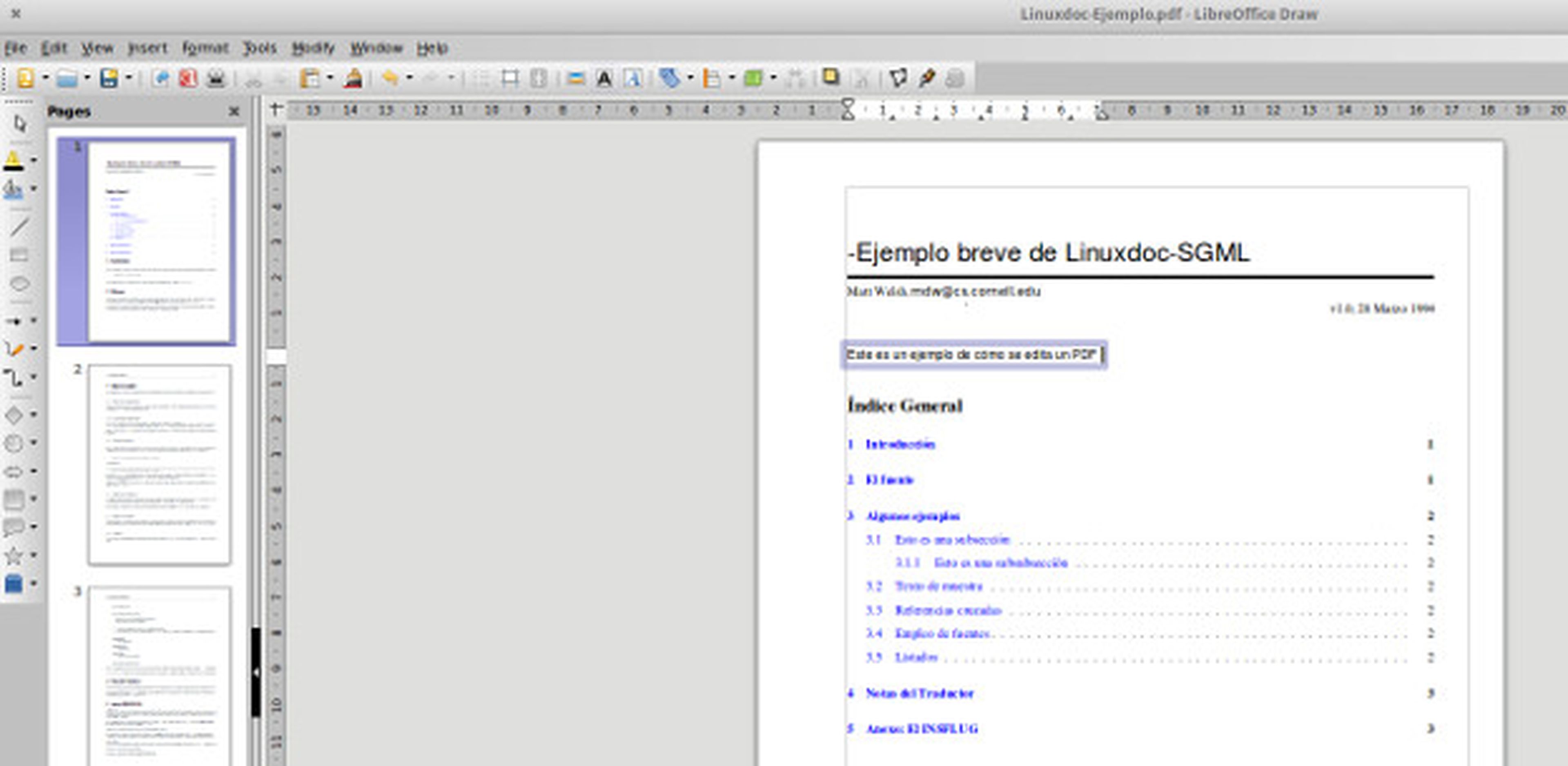 Cómo editar PDF con LibreOffice, el programa gratis de código libre