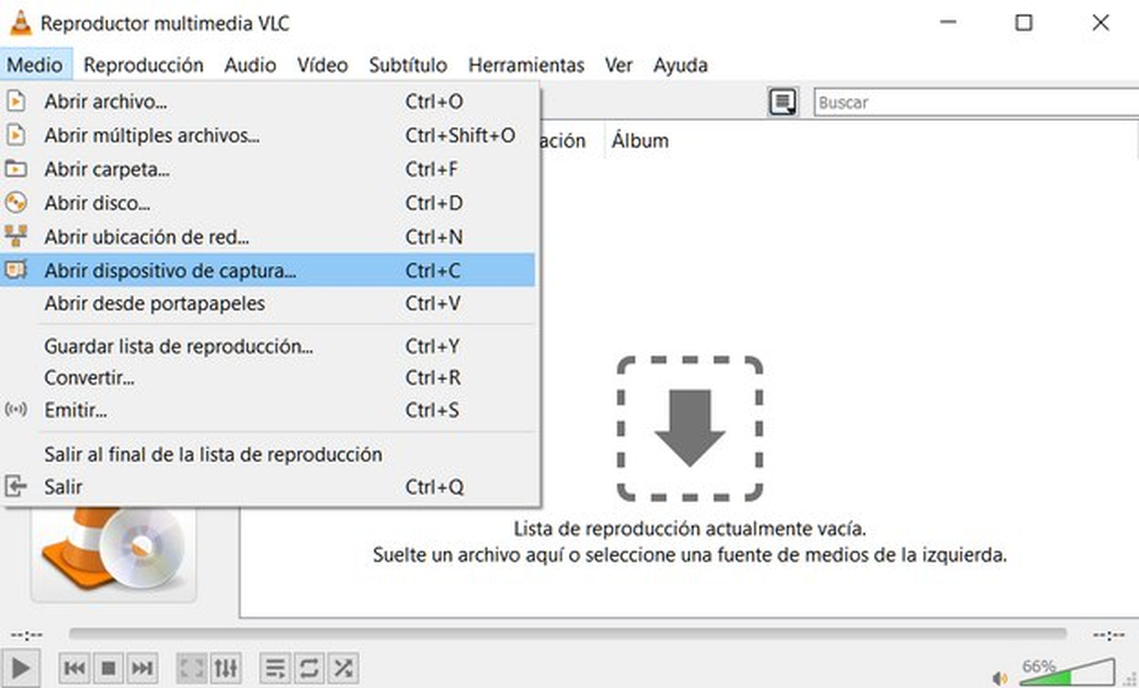 Así puedes grabar la pantalla de tu PC con VLC