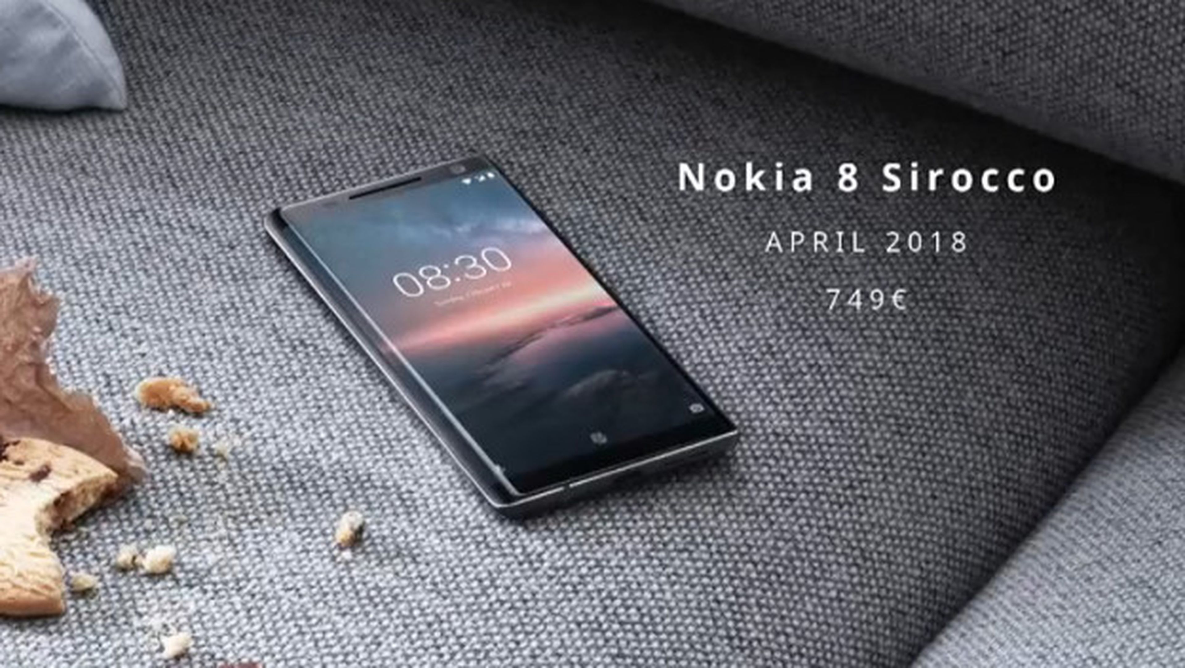 Nuevos móviles Nokia Android One presentados en el MWC 2018.