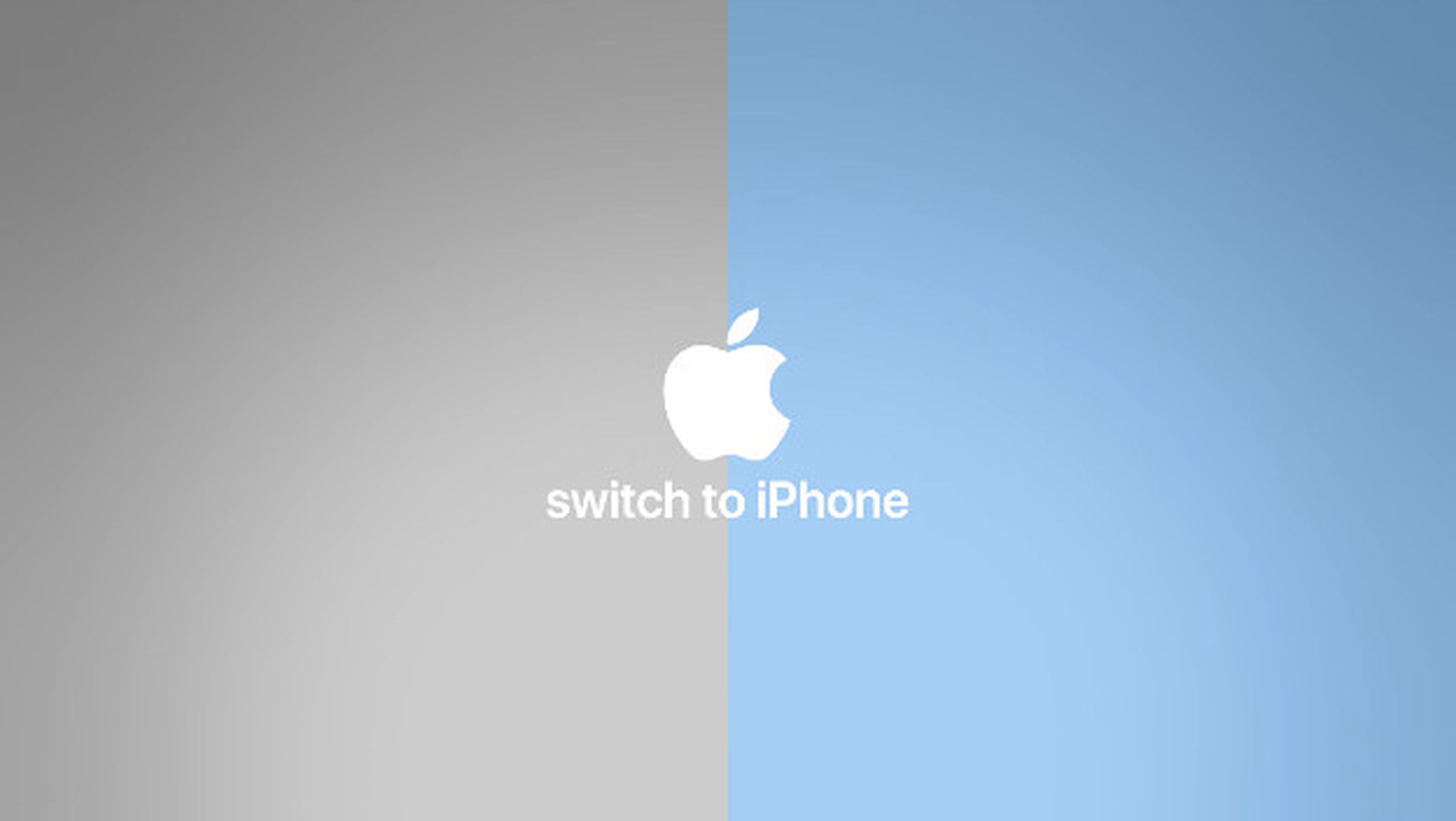 Polémico anuncio de Apple para cambiar de Android a iPhone.