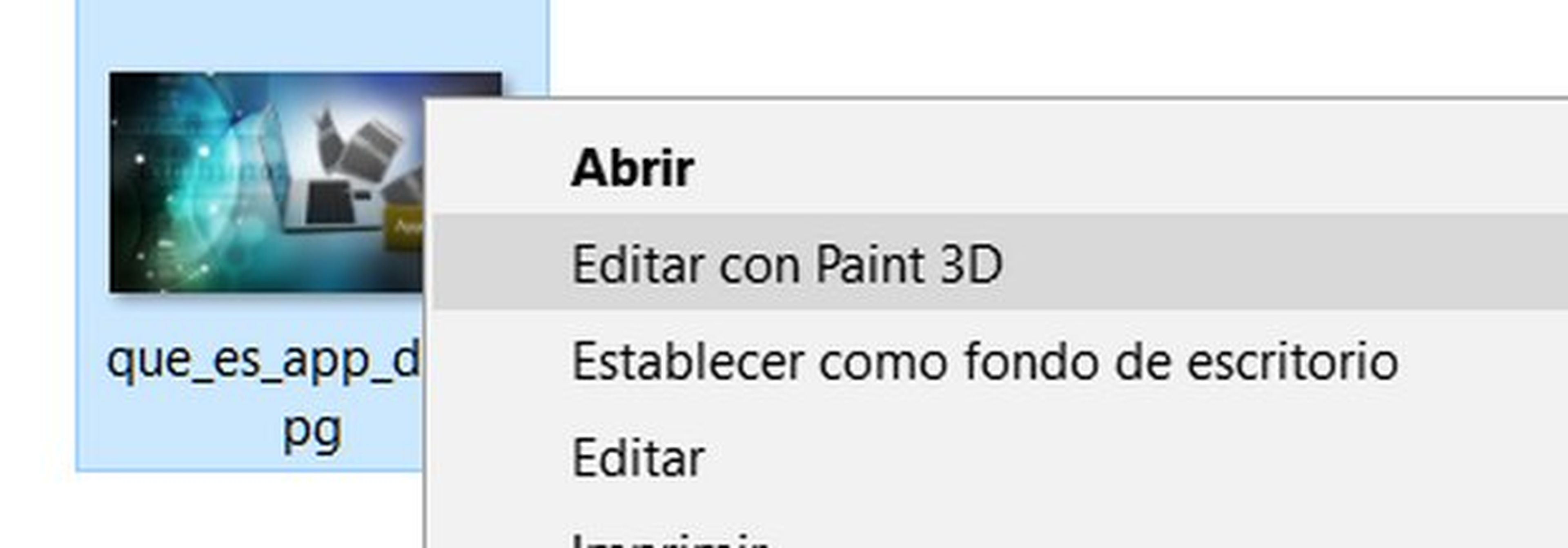 Cómo desactivar el acceso a Paint 3D en Windows 10