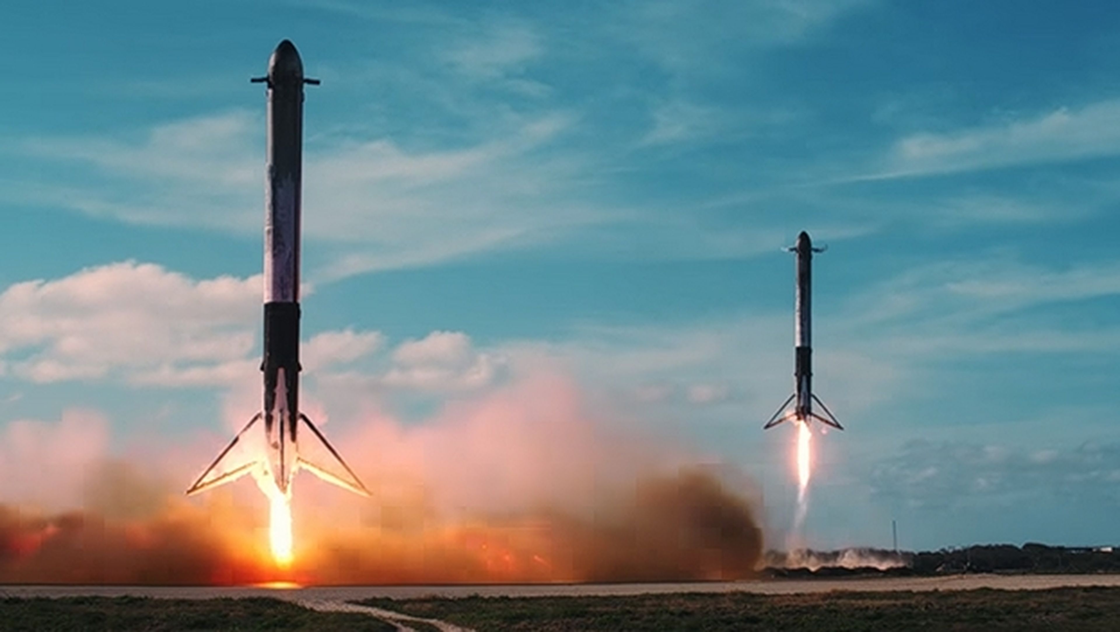 Este es el corto cinematográfico del Falcon Heavy, al estilo Westworld