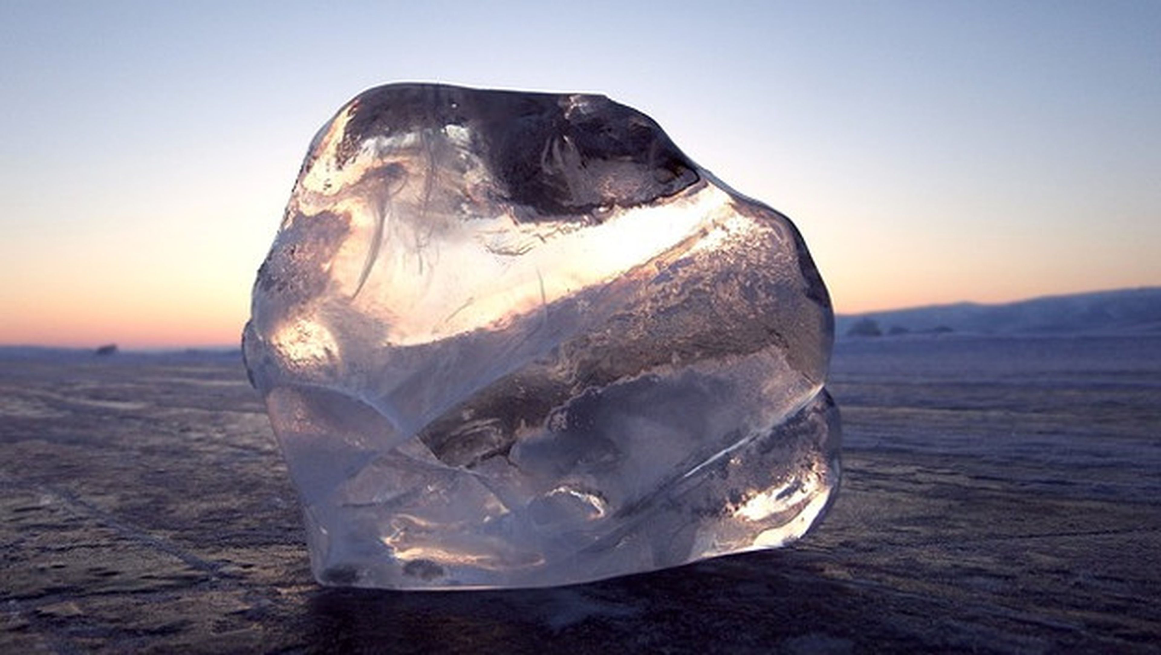 Este tipo de hielo es jamás había sido encontrado en la Tierra.