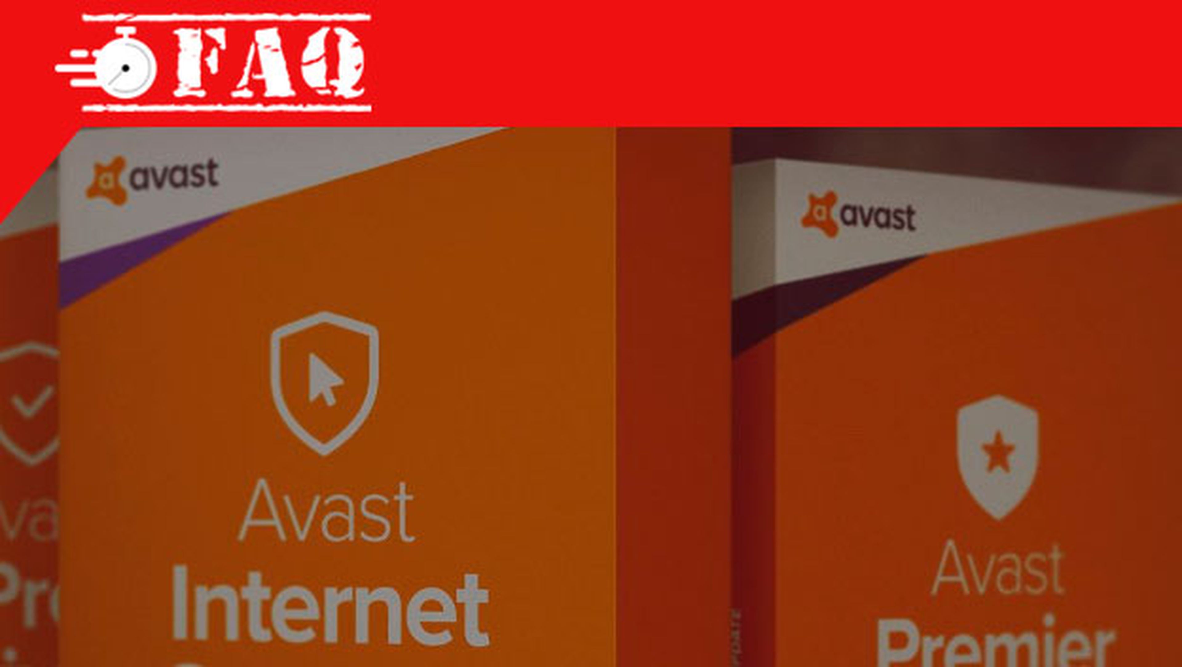 Desactivar mensajes de Avast.