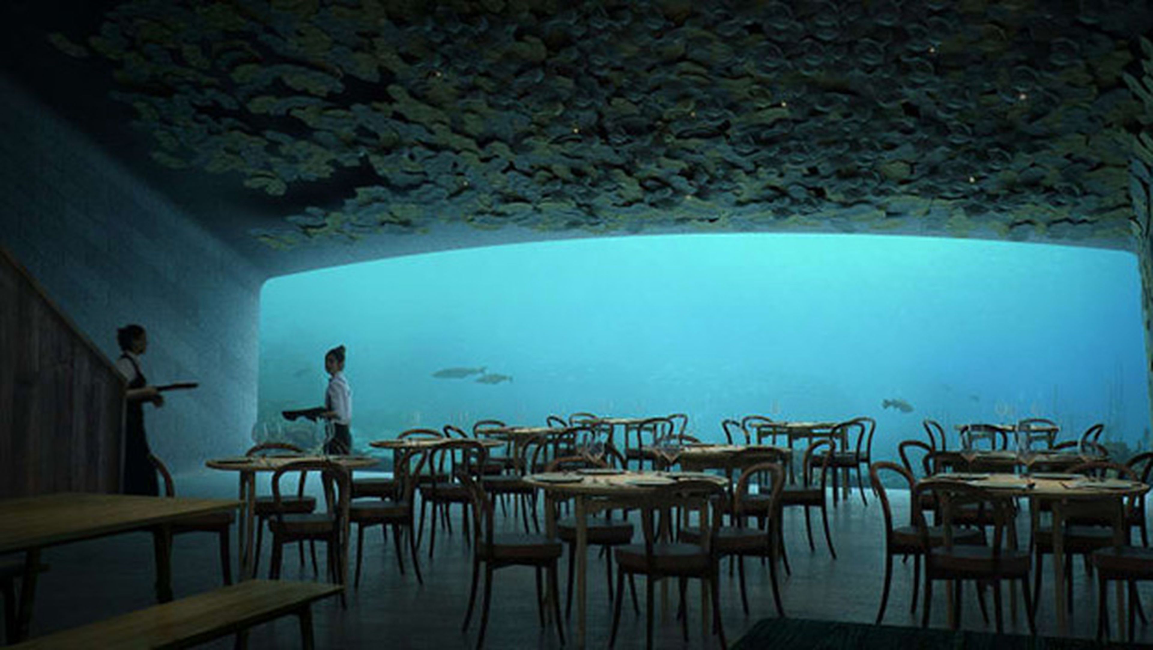 Este es el primer restaurante submarino de Europa
