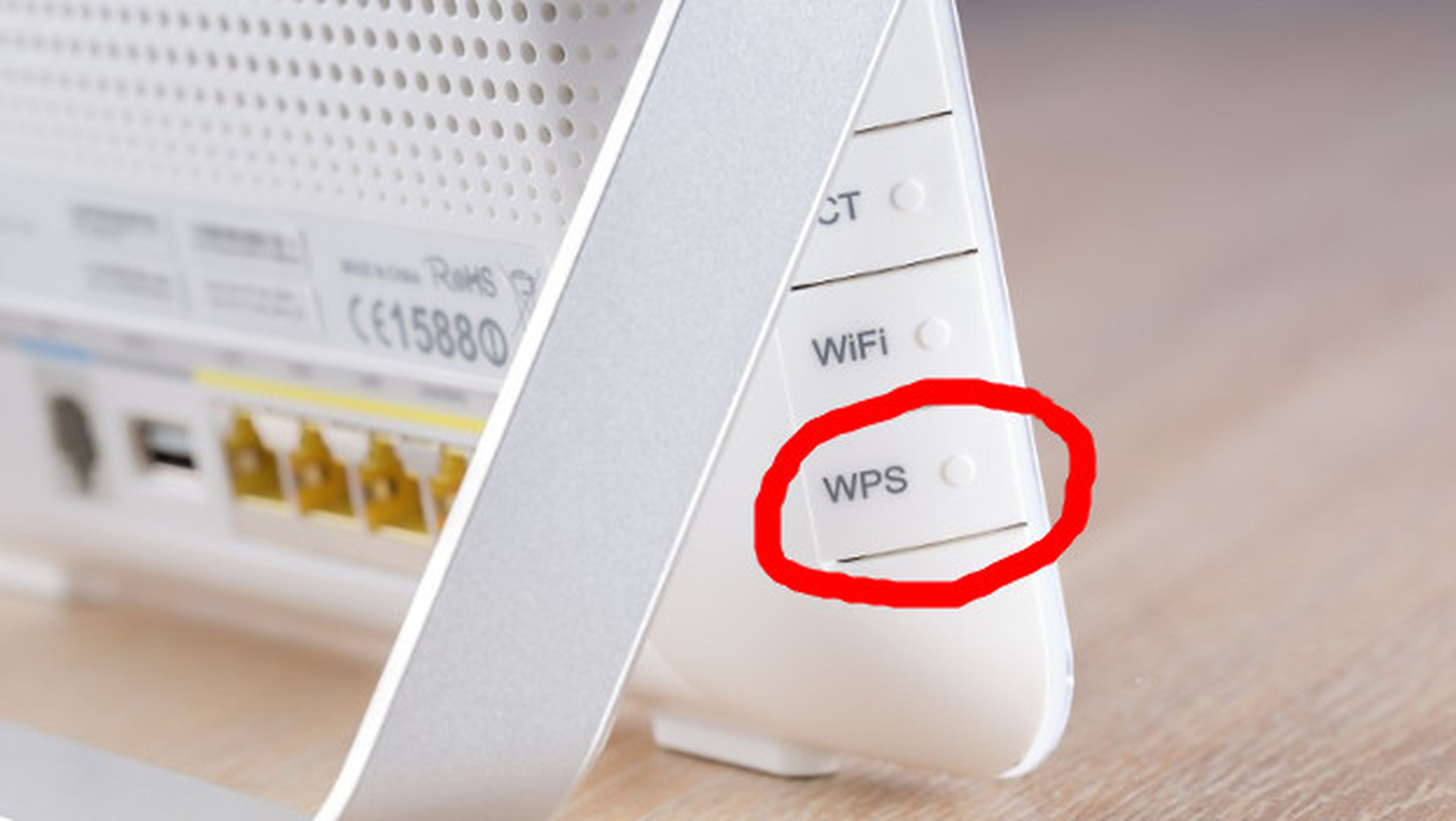 Para qué sirve el botón WPS del router.