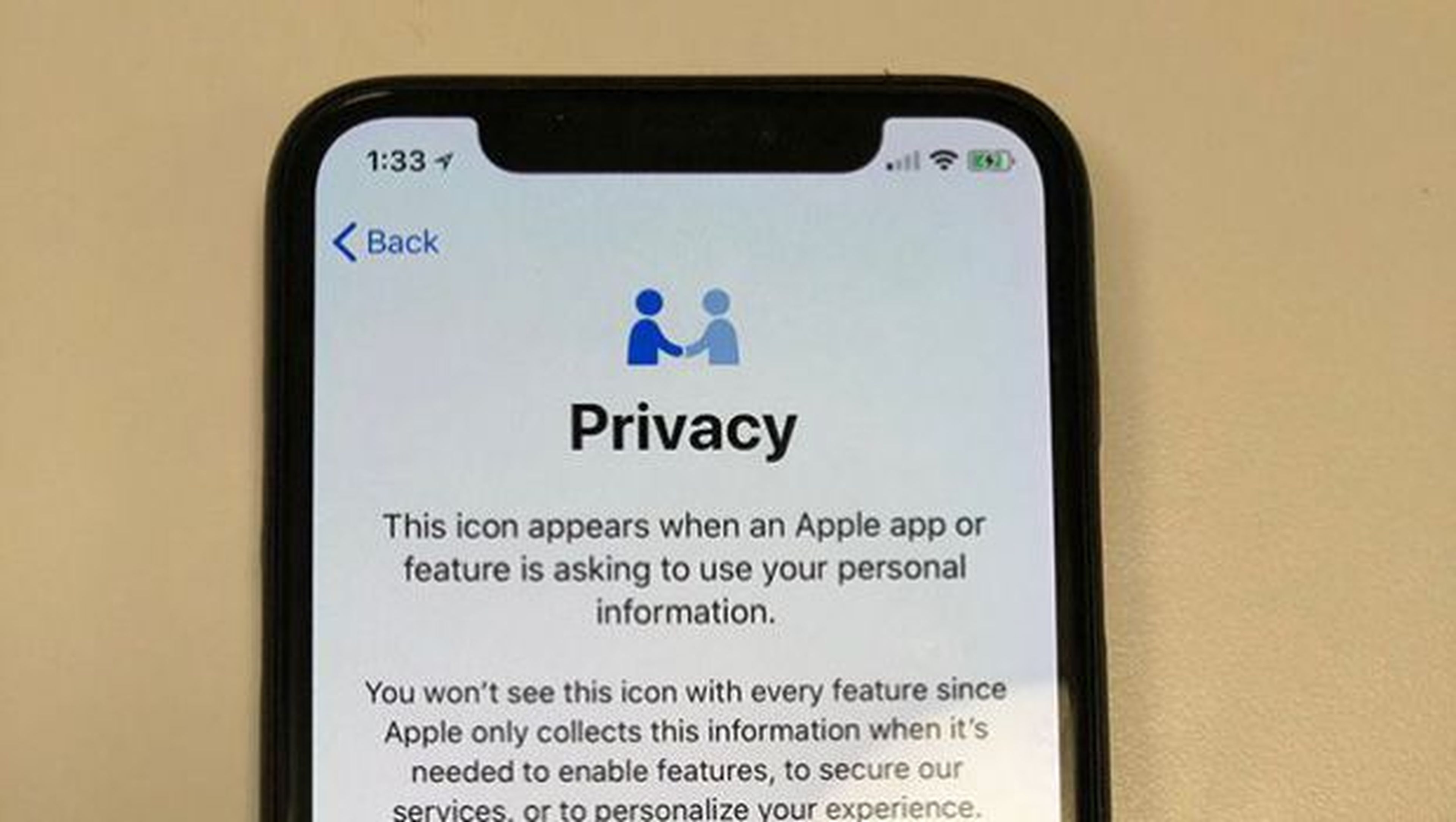 icono privacidad apple