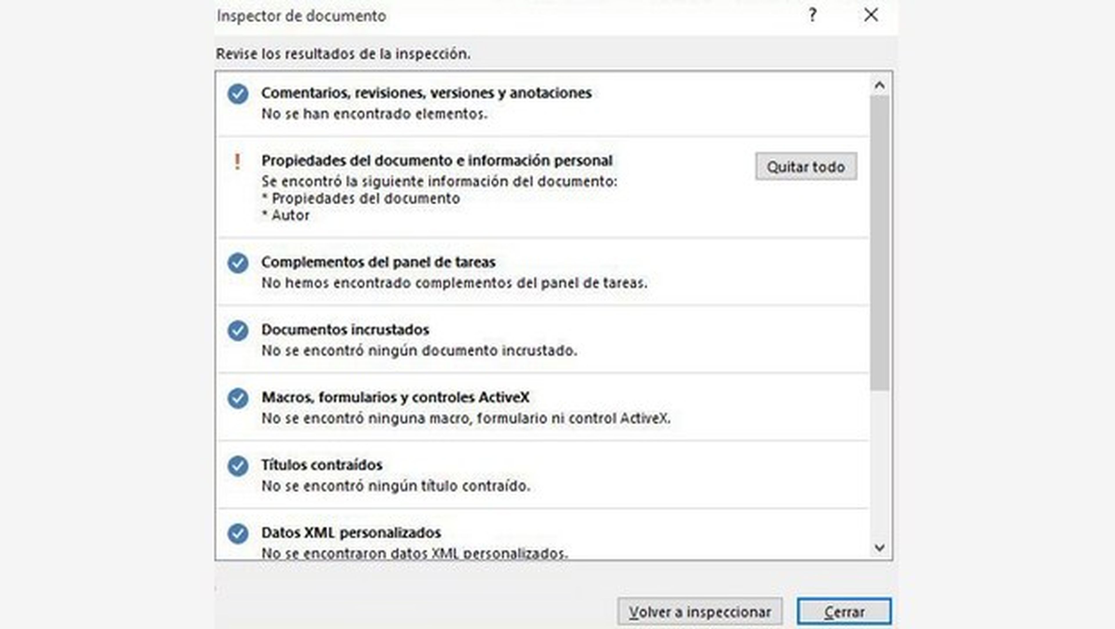 Cómo limpiar los datos ocultos de un documento de Word