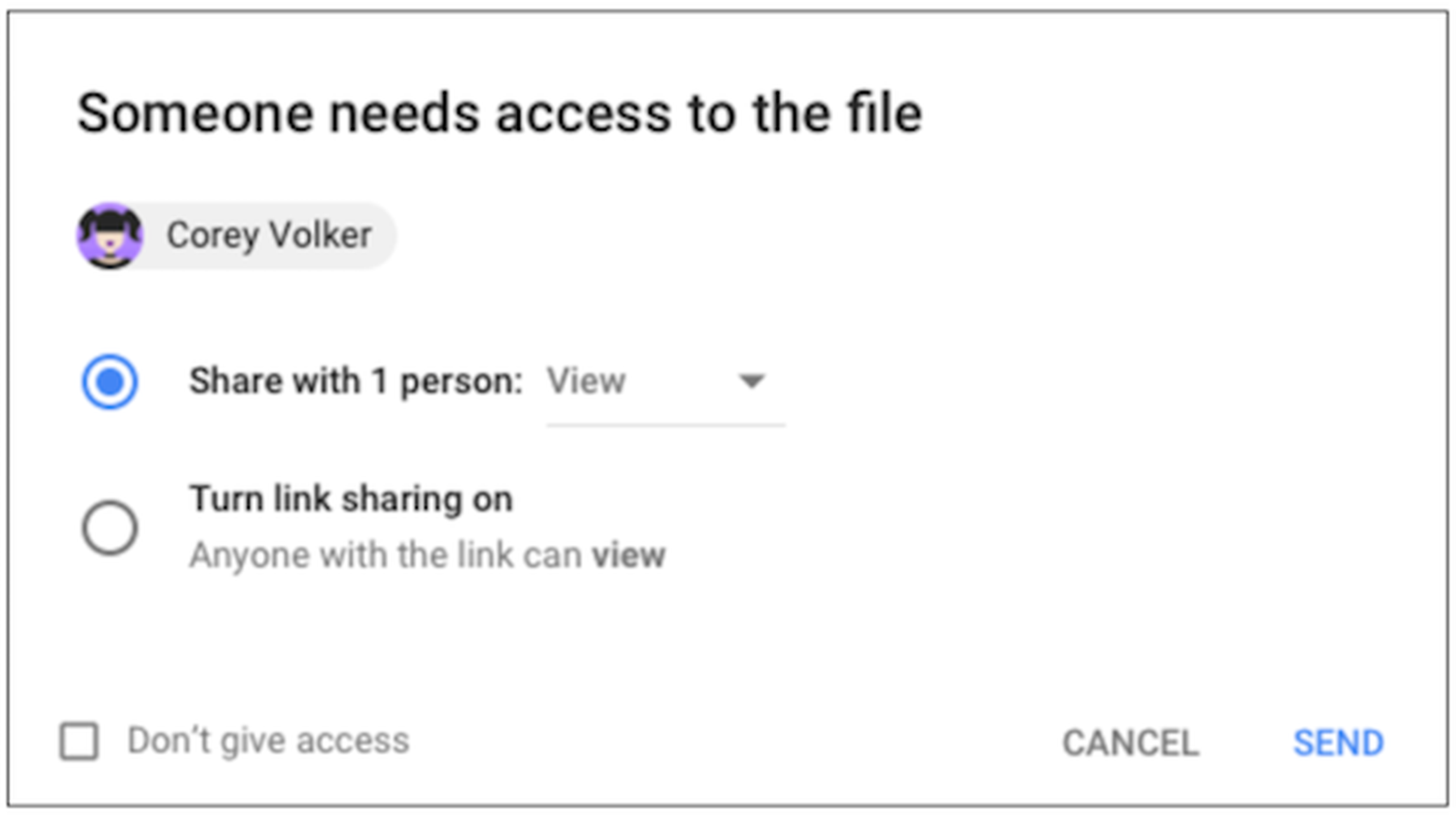 Access Checker Google Drive