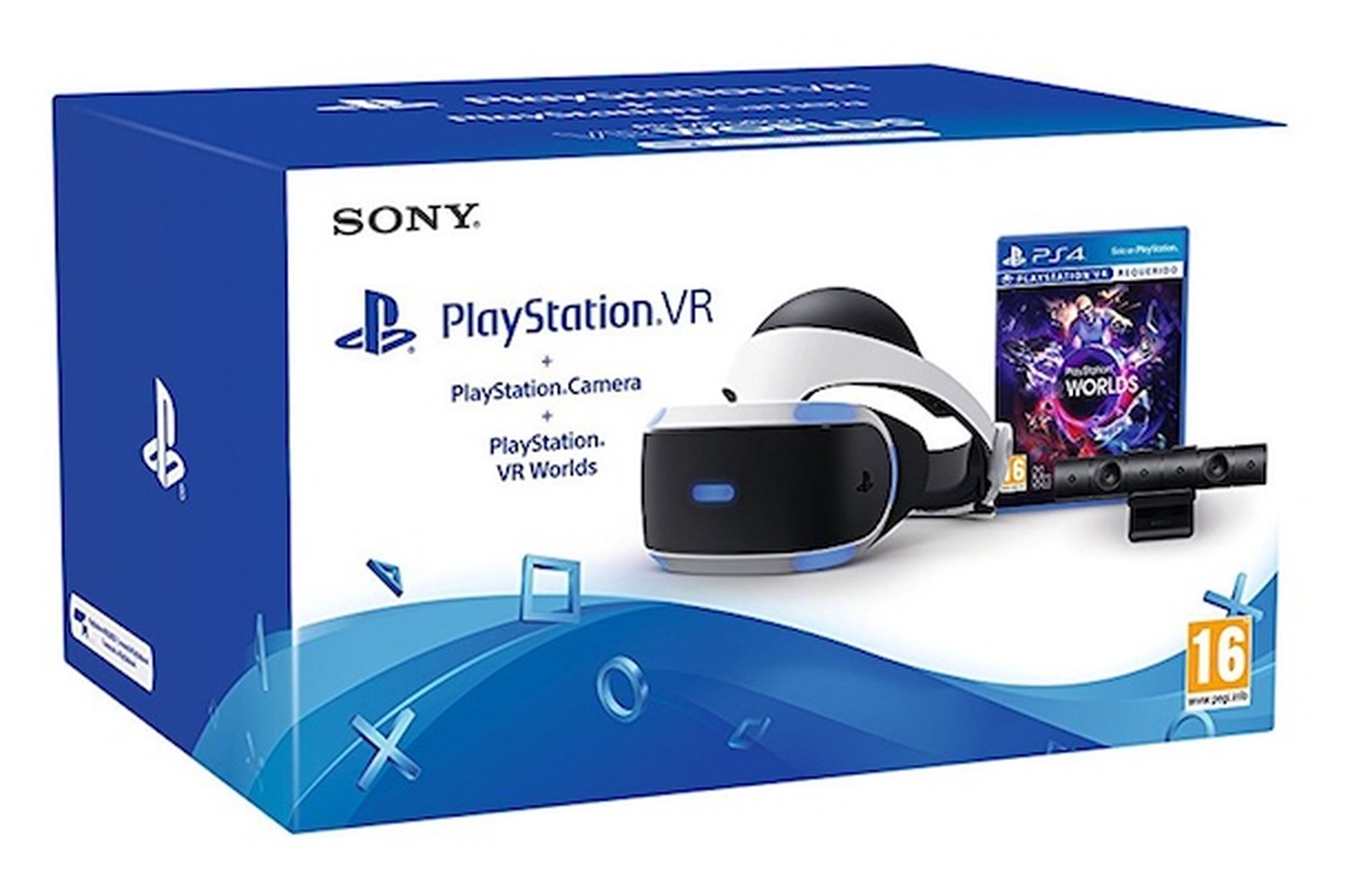 PlayStation VR + cámara + juego por 299 euros