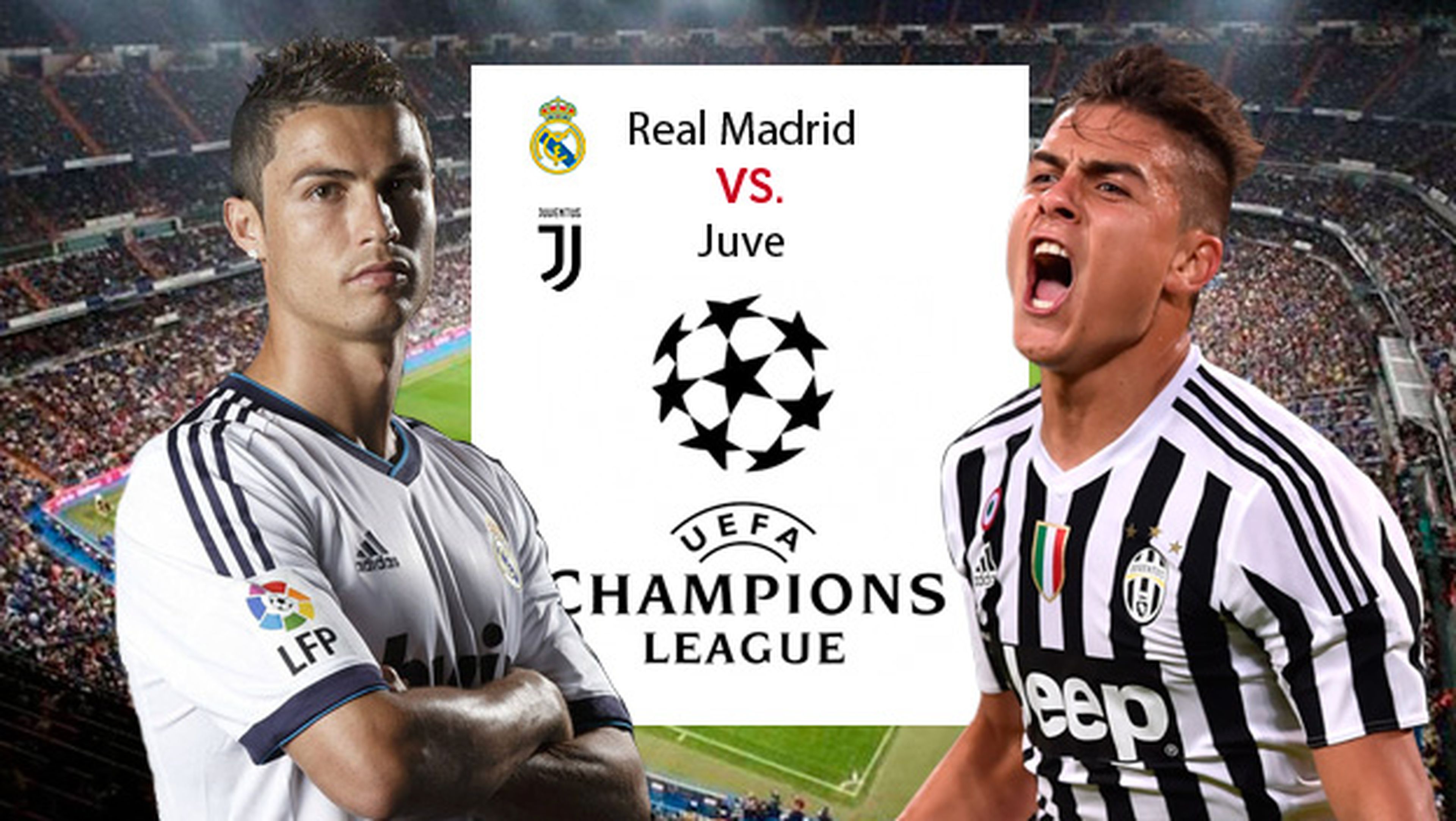 Enlaces para ver el Madrid - Juventus de Champions League 2018.