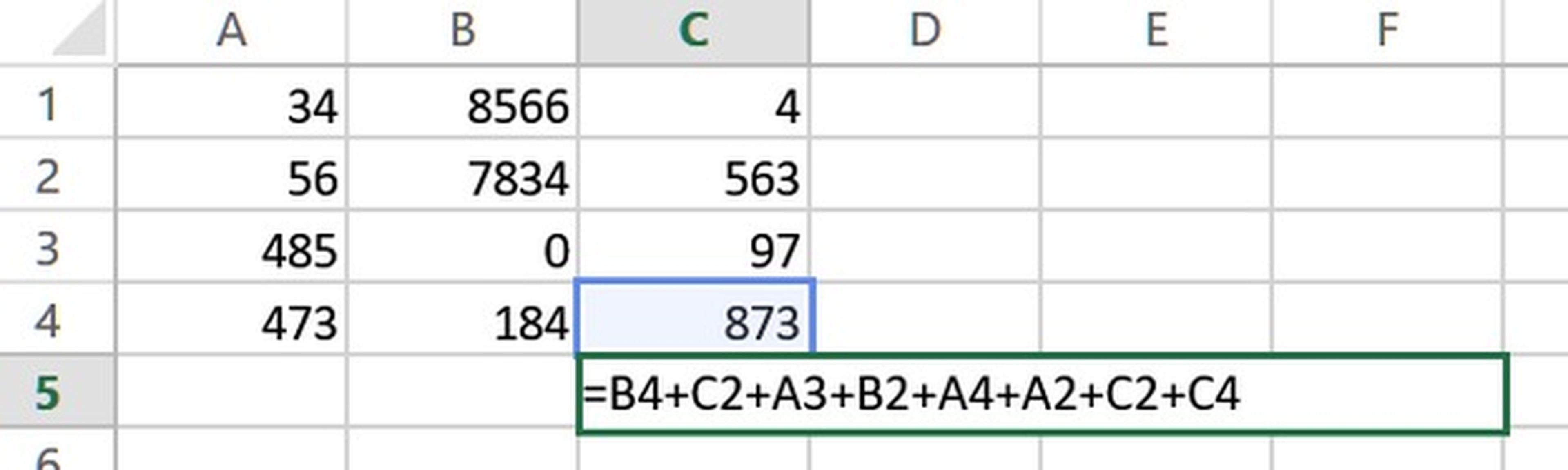 Cómo crear fórmulas simples en Excel