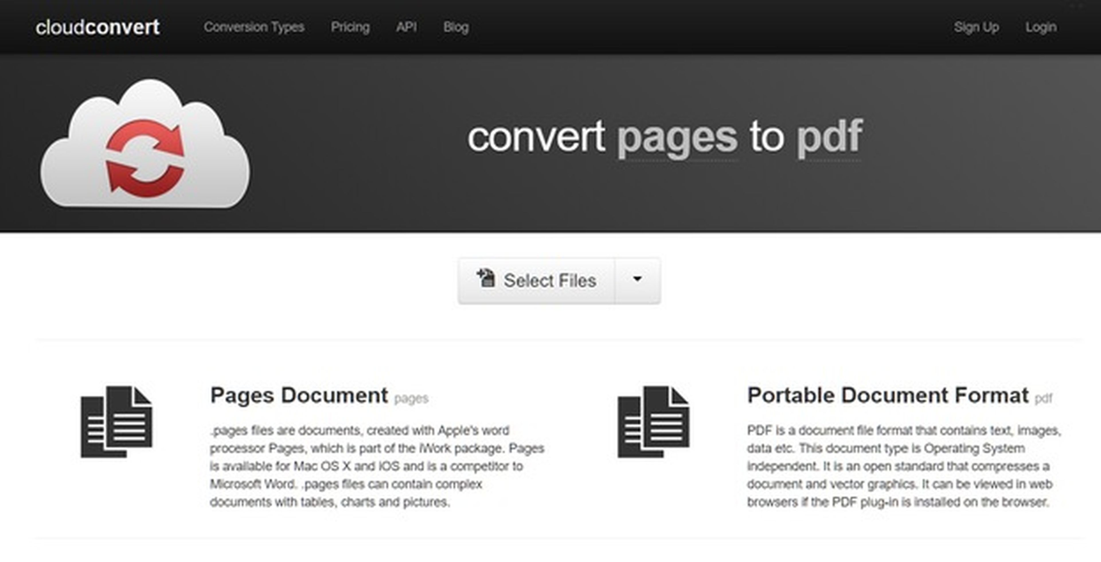 Cómo convertir un archivo PAGES a PDF