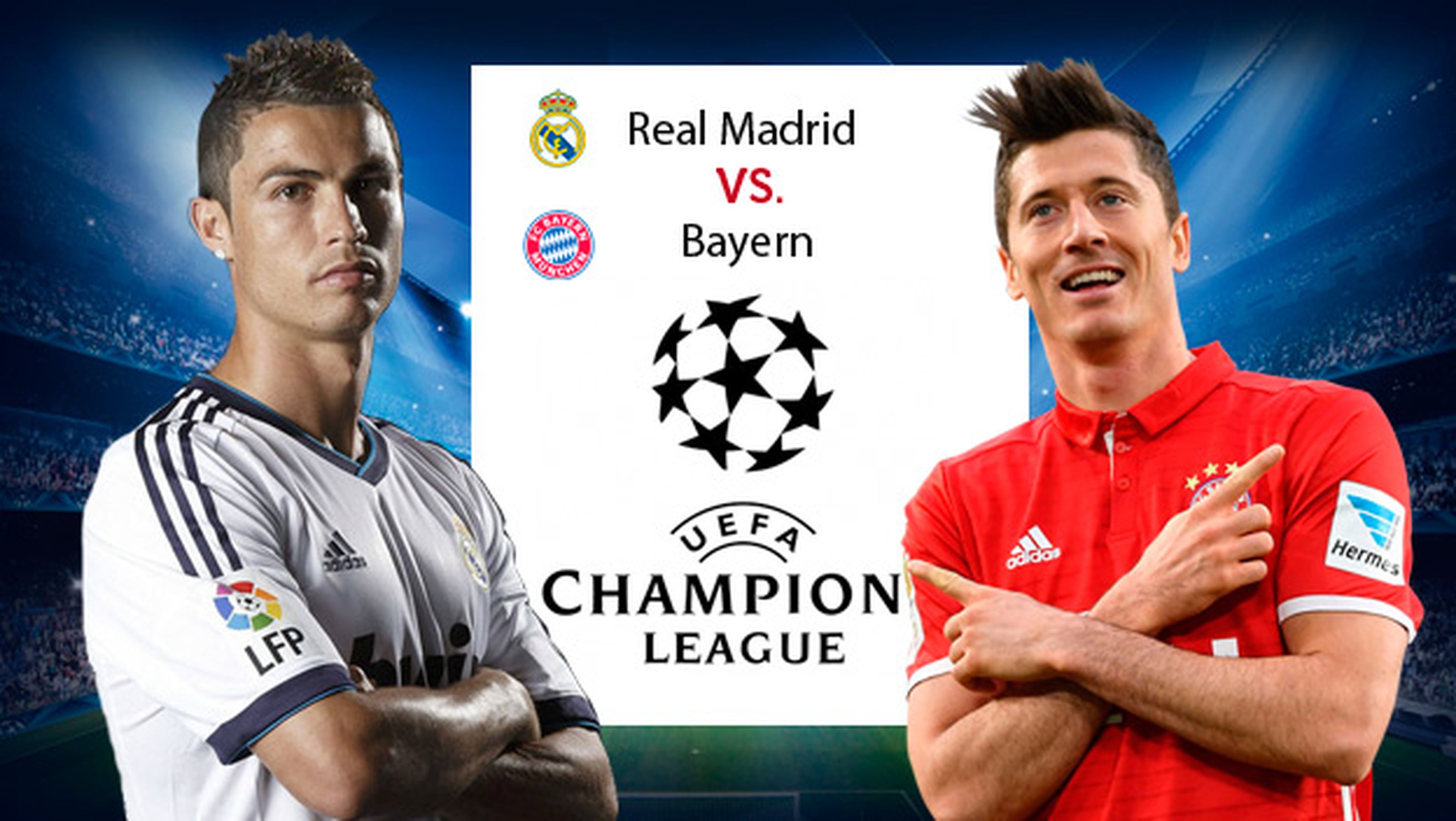 Enlaces para ver online el Madrid Bayern de Champions.