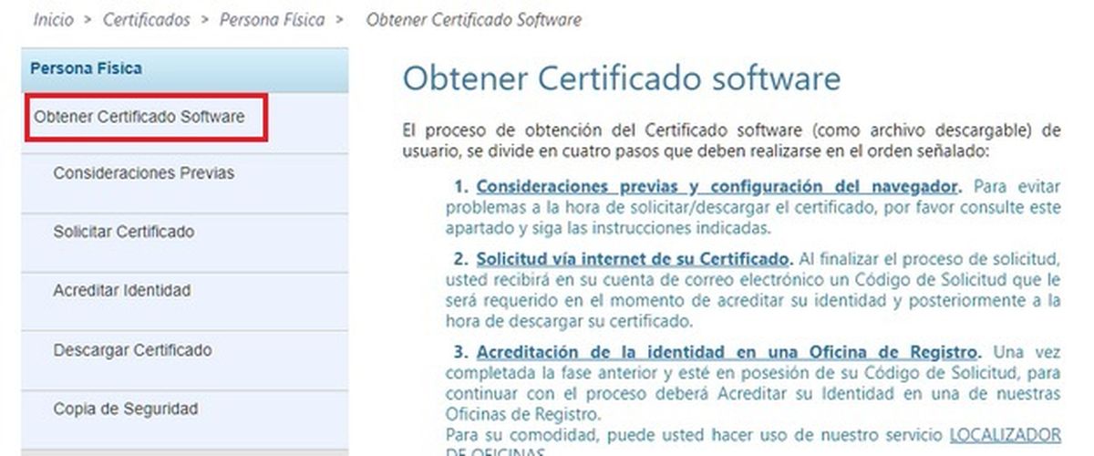 Cómo solicitar el certificado digital de persona física Computer Hoy