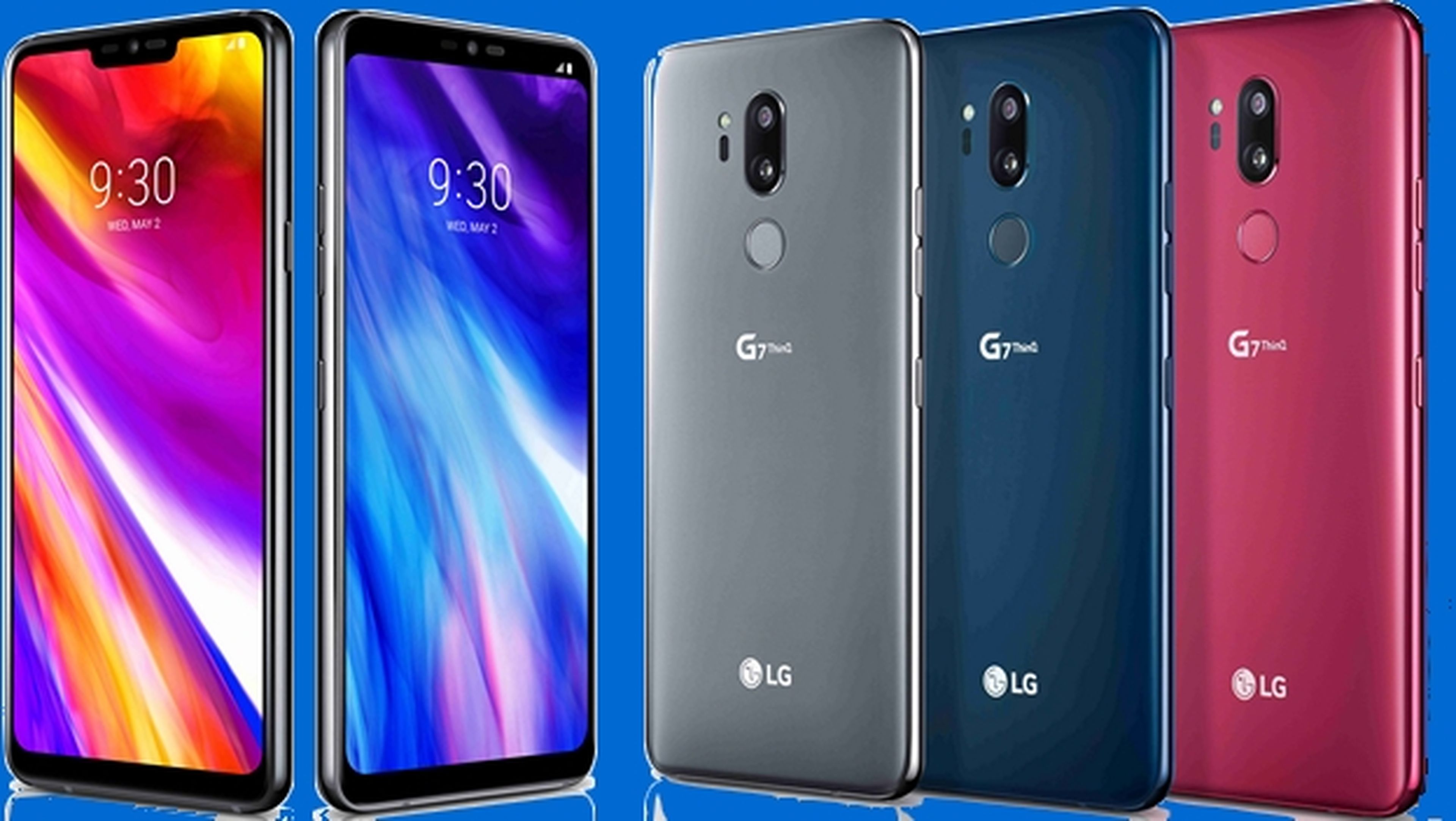 LG G7 ThinQ presentado: características oficiales y notch opcional