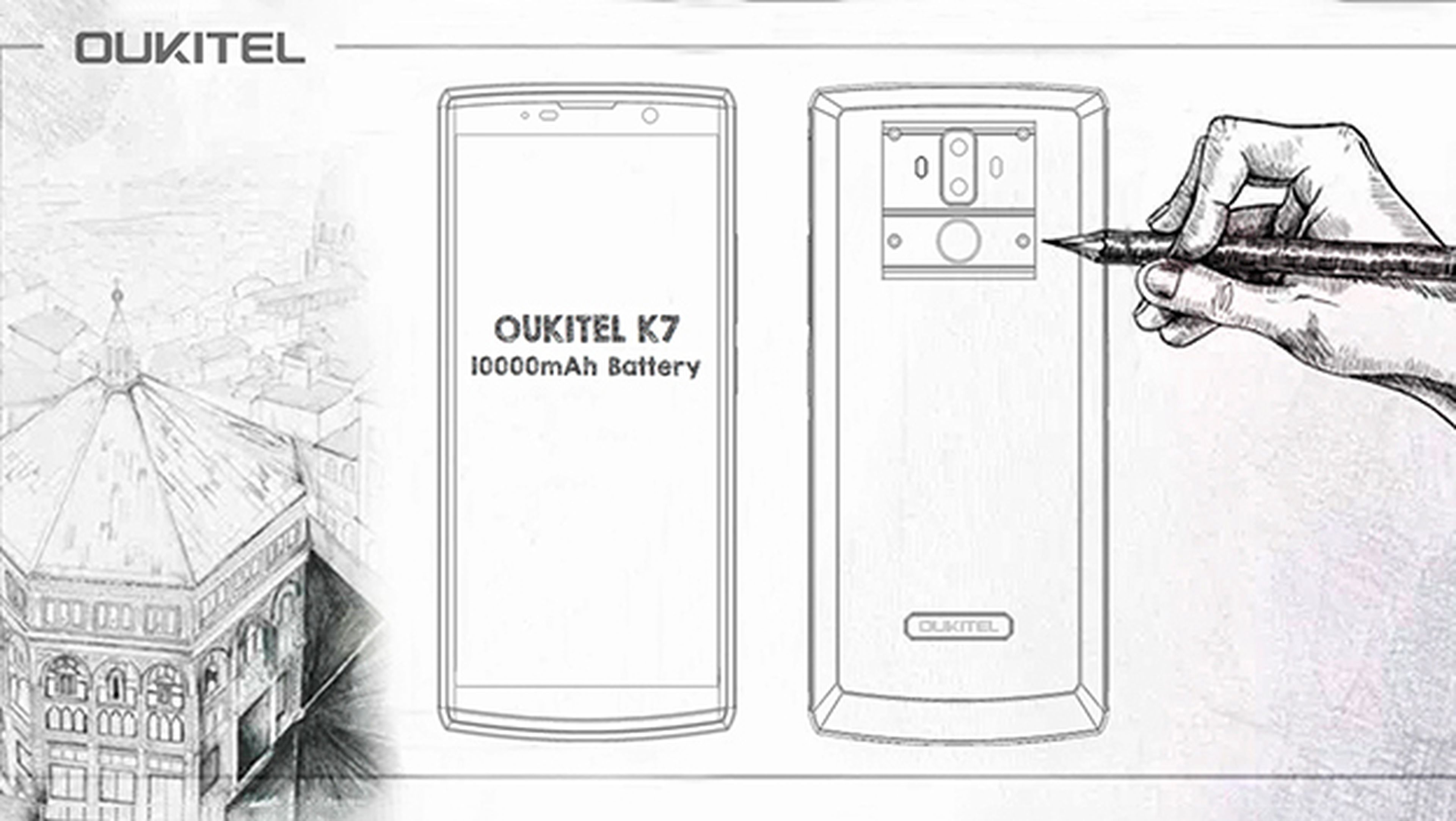 Oukitel K7, nuevo diseño con más de una semana de batería