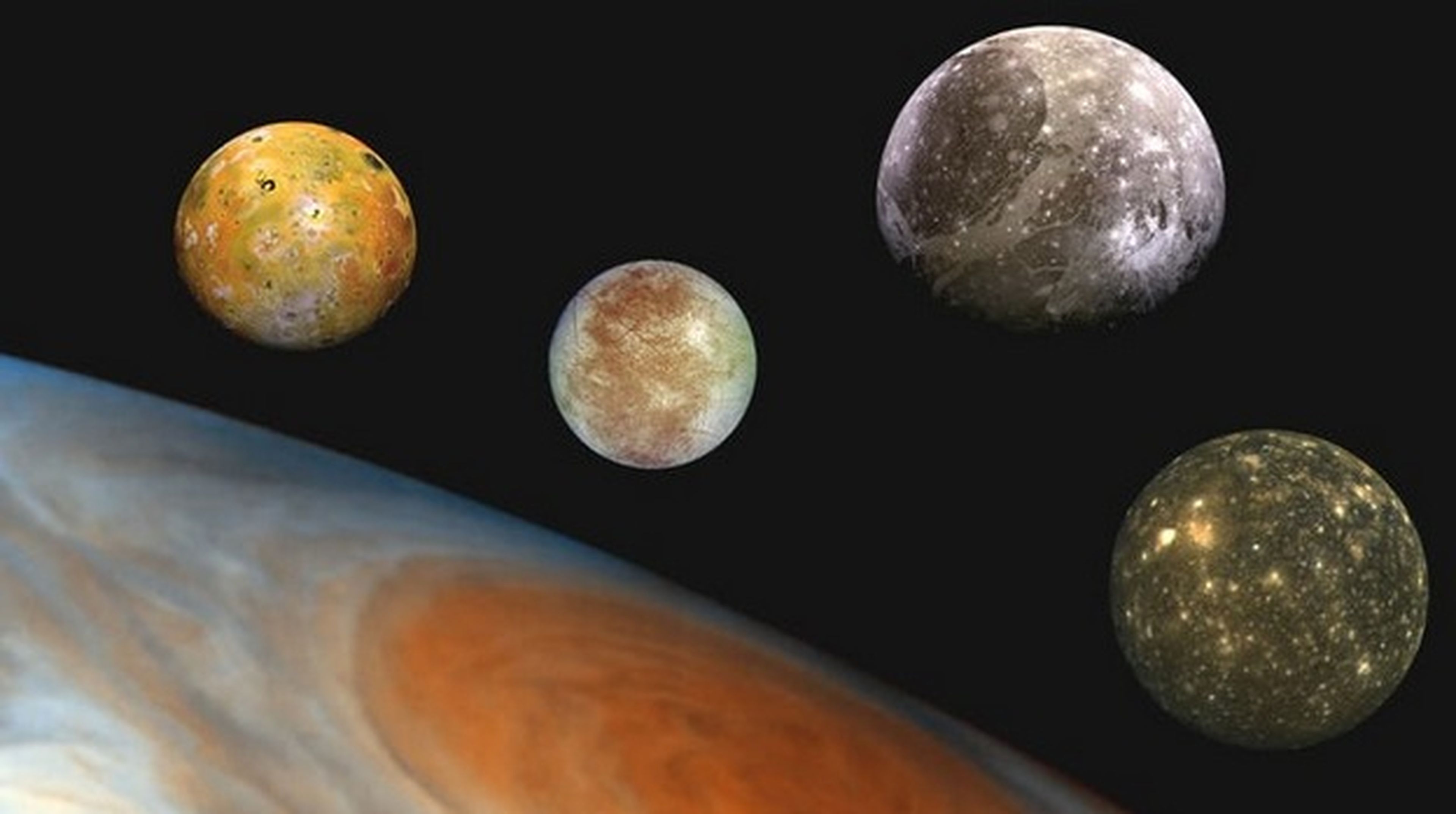 Las lunas del Sistema Solar más espectaculares, como nunca las has visto