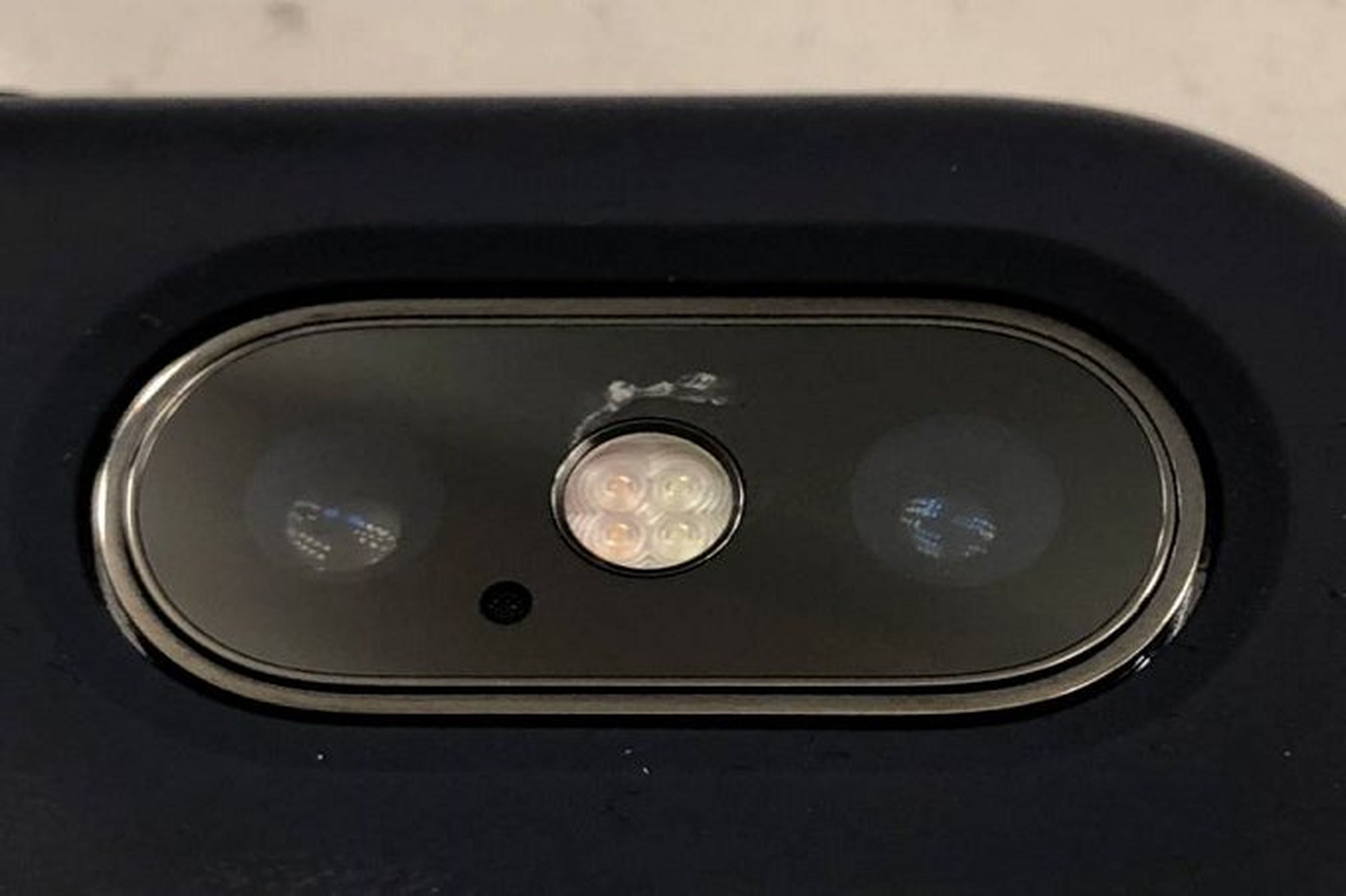 cámara del iPhone X