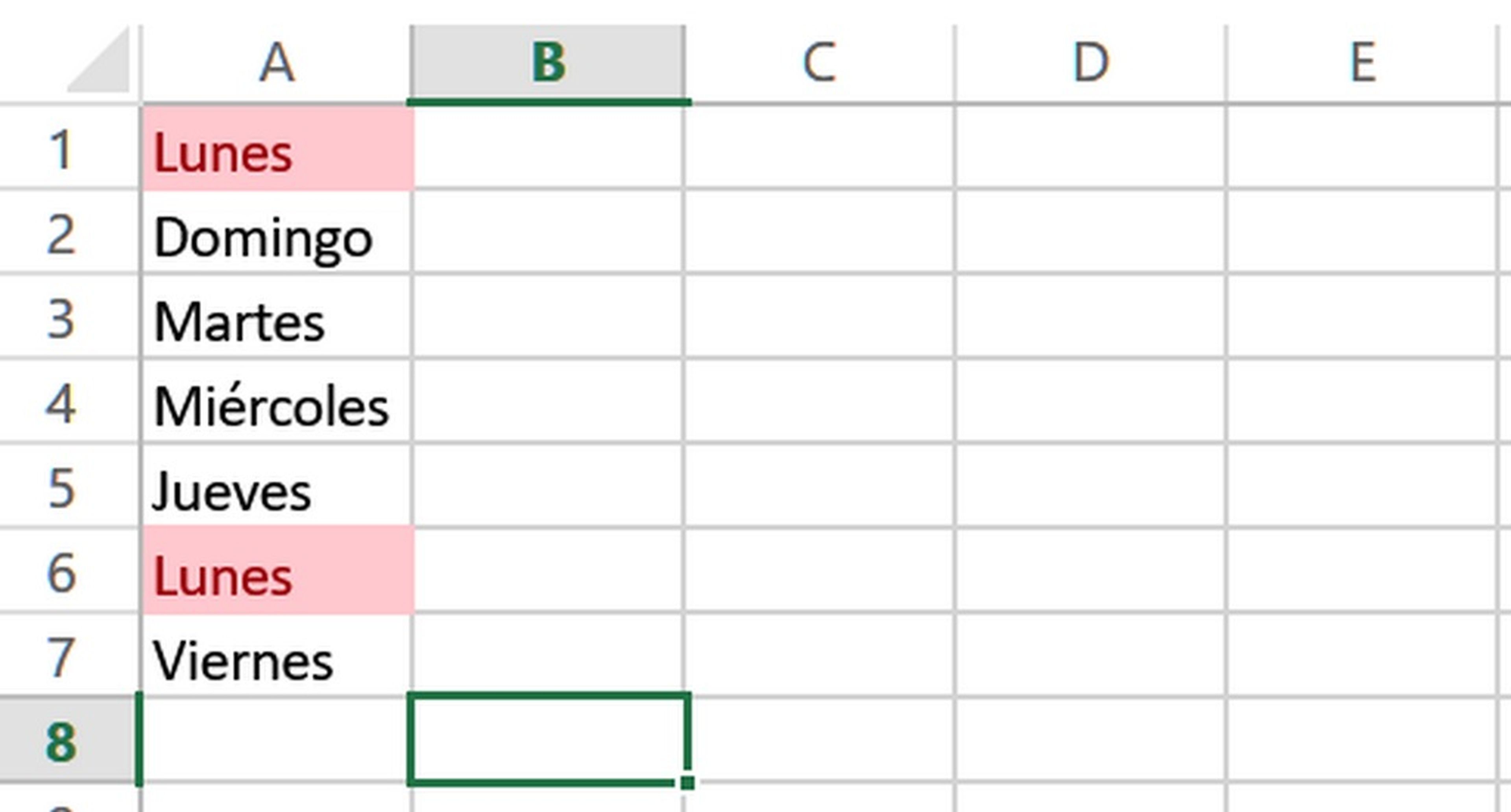 Cómo buscar datos iguales en Excel