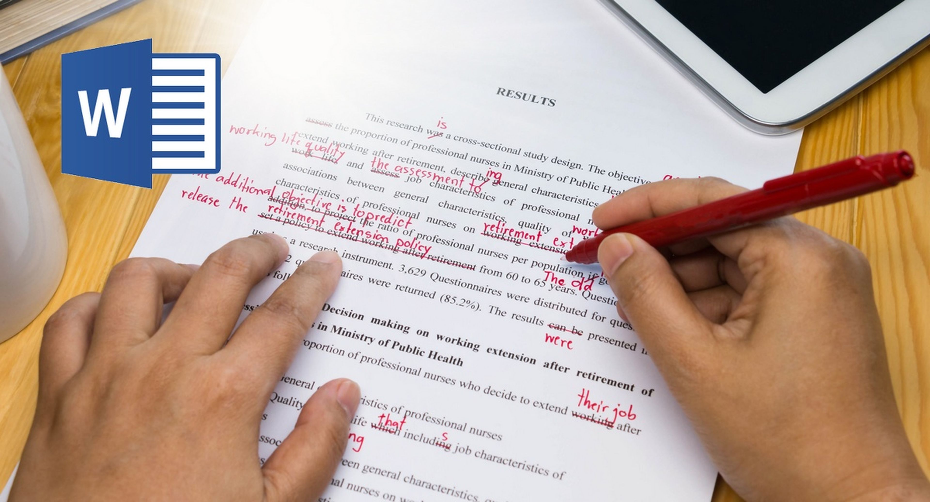 Cómo eliminar las revisiones en un documento de Word