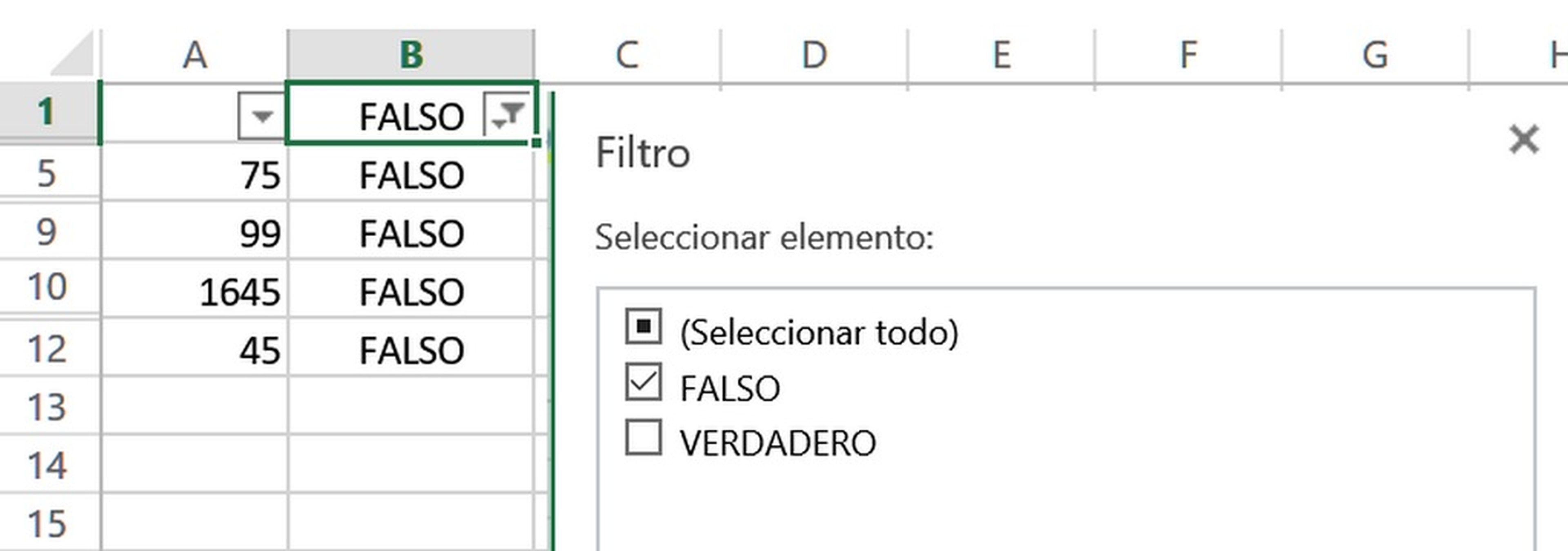 Cómo filtrar por números pares o impares en Excel