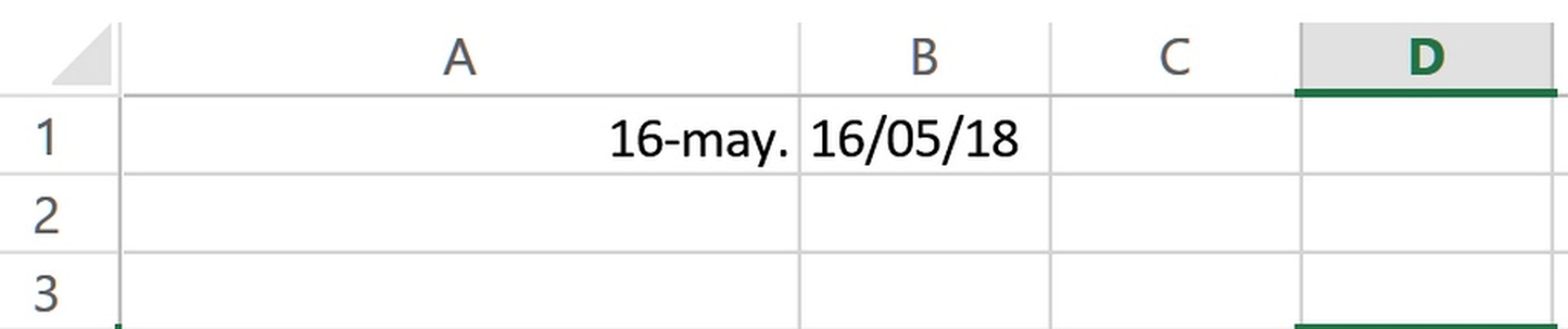 Cómo lograr que las fechas permanezcan como texto en Excel