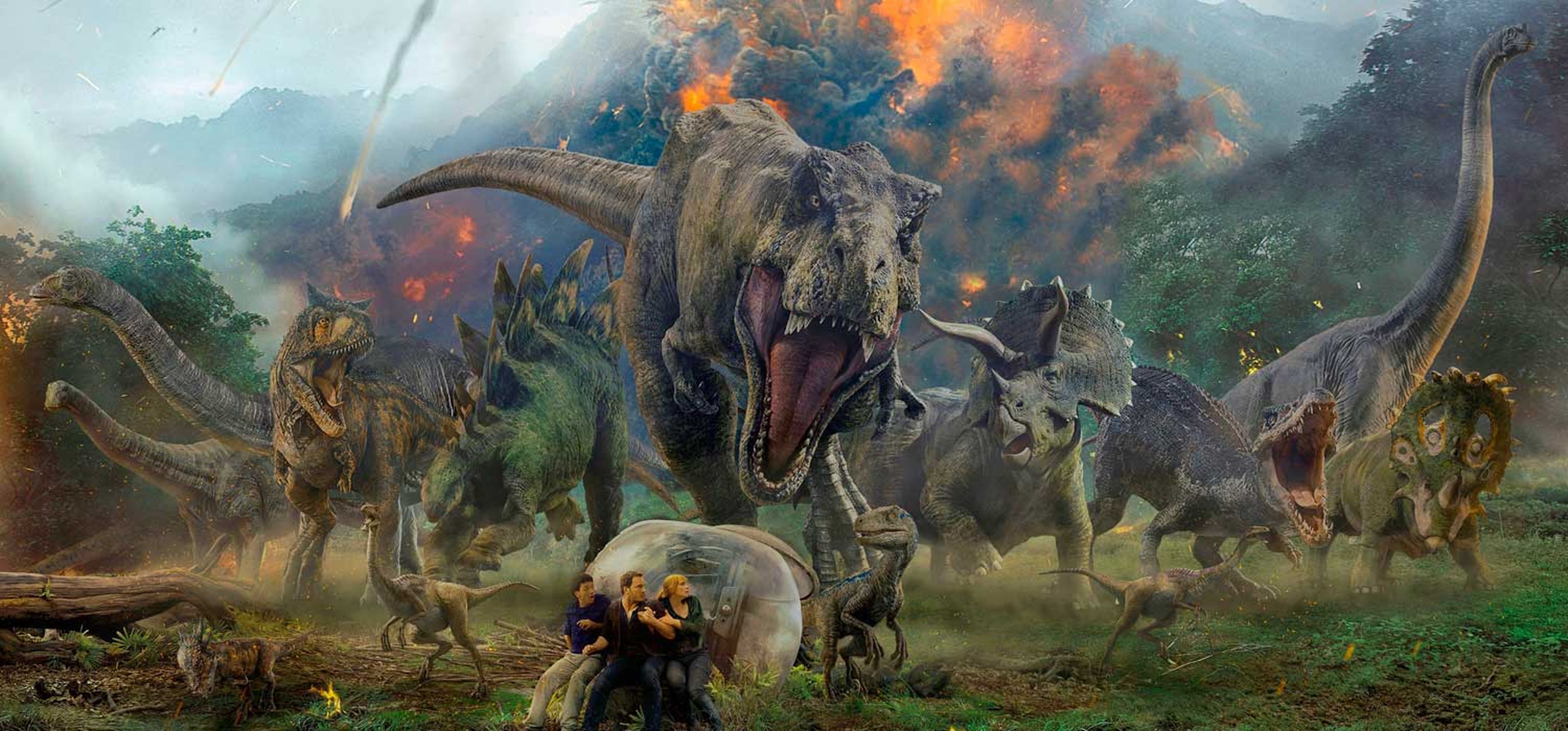 Dinosaurios Jurassic World: el reino caído