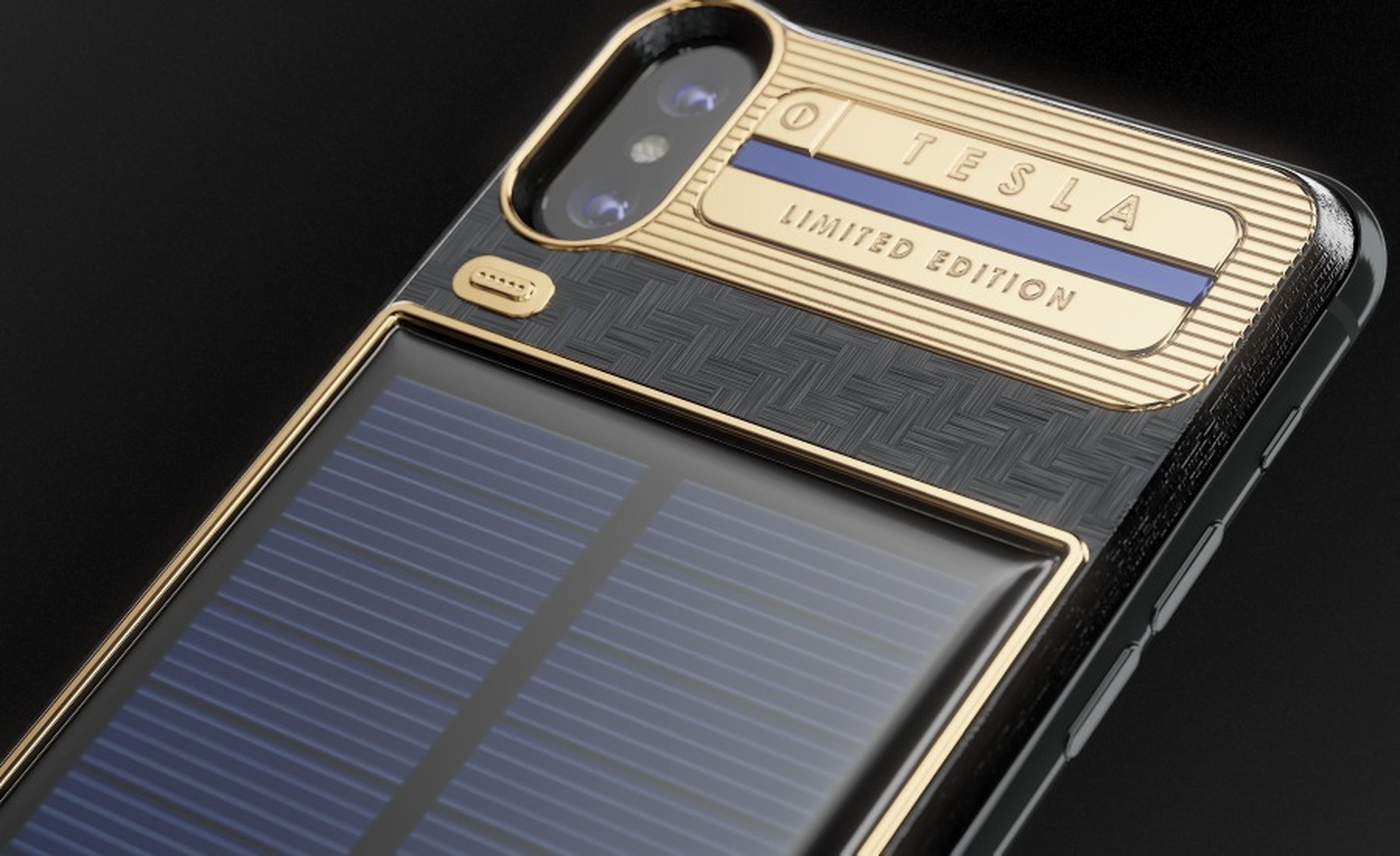 iPhone X Tesla Edition de Caviar