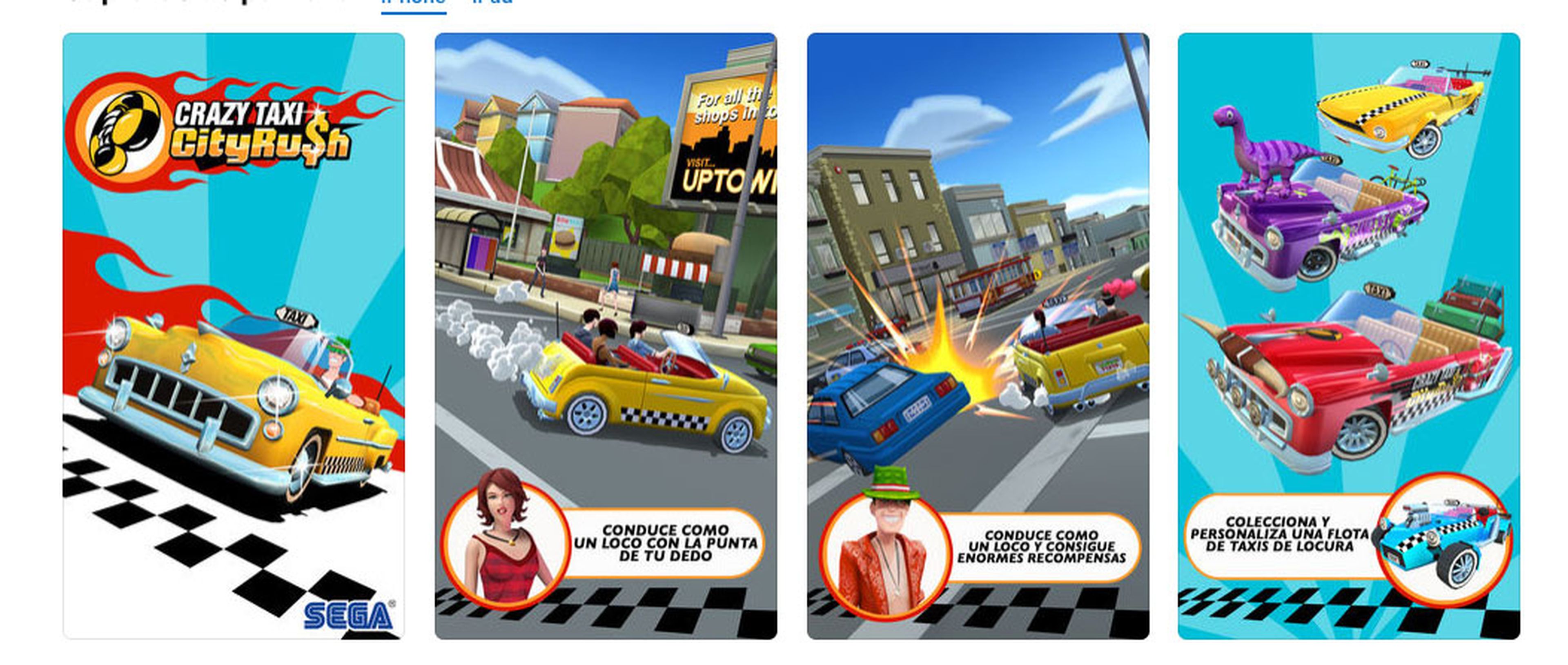 Juegos coches iPhone