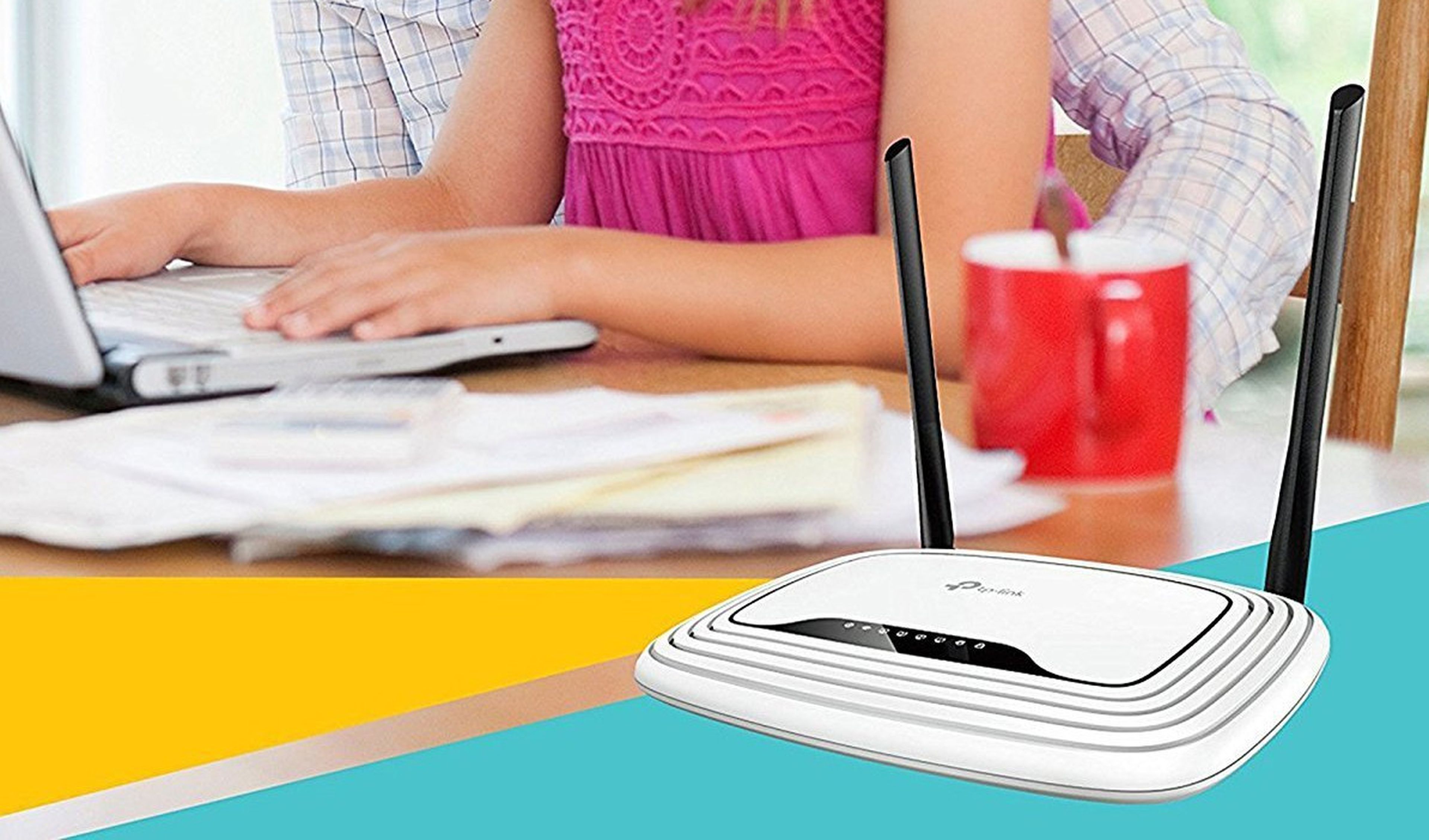 Router Wifi Tplink 2 Antenas 300mbps Wr841n 5 Años –