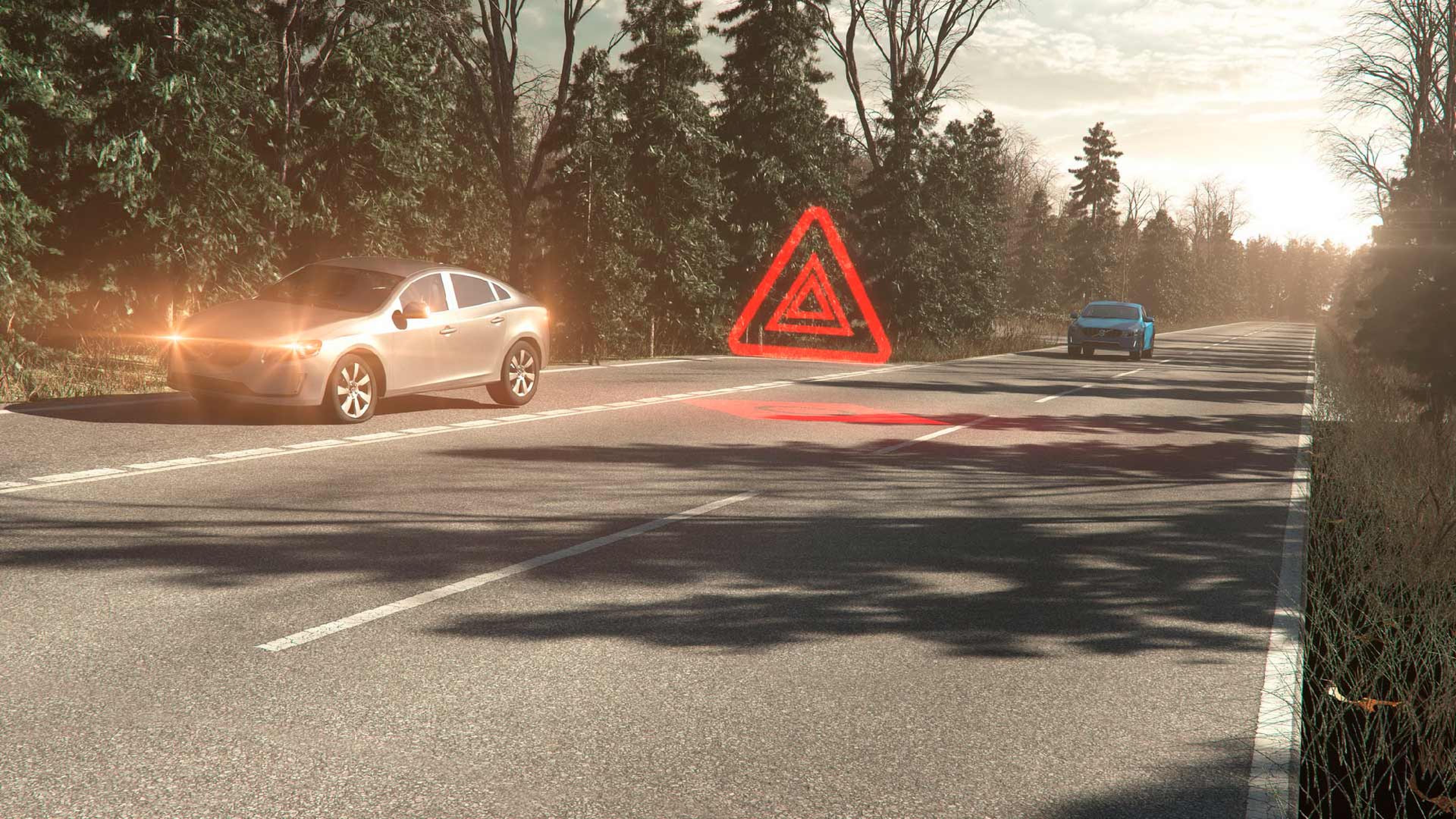 Volvo Hazard Light Alert