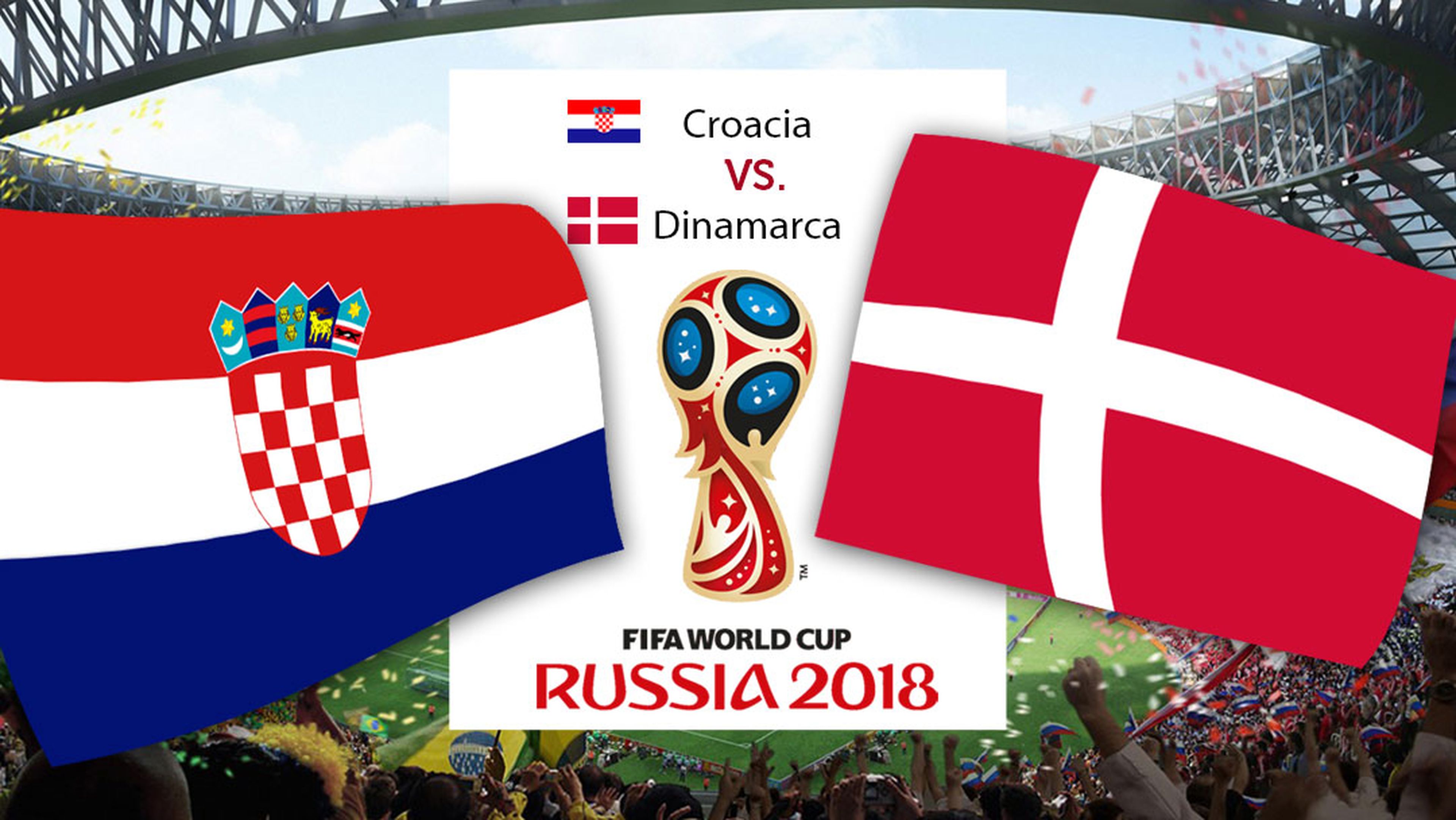 Croacia vs Dinamarca